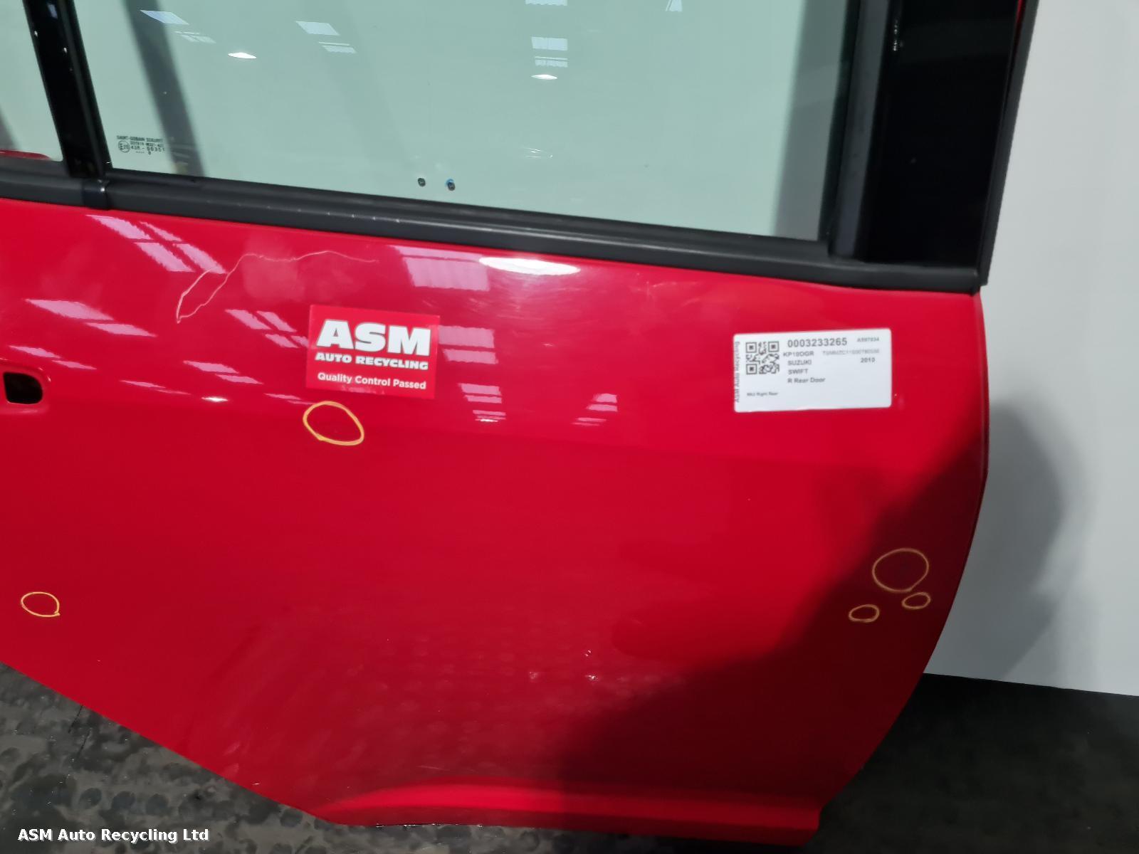 View Auto part R Rear Door Suzuki Swift 2010
