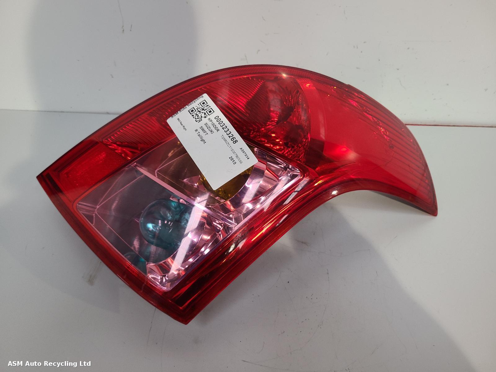 View Auto part R Taillight Suzuki Swift 2010
