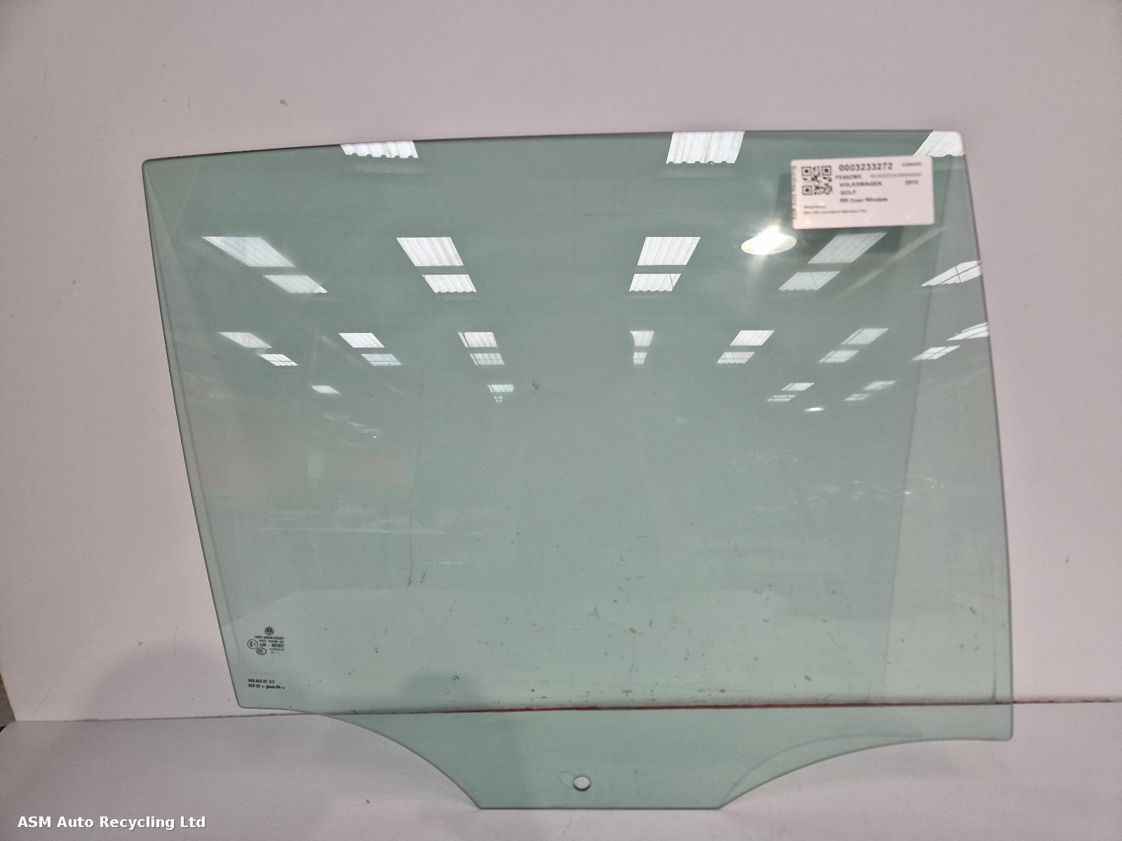 View Auto part RR Door Window Volkswagen Golf 2010
