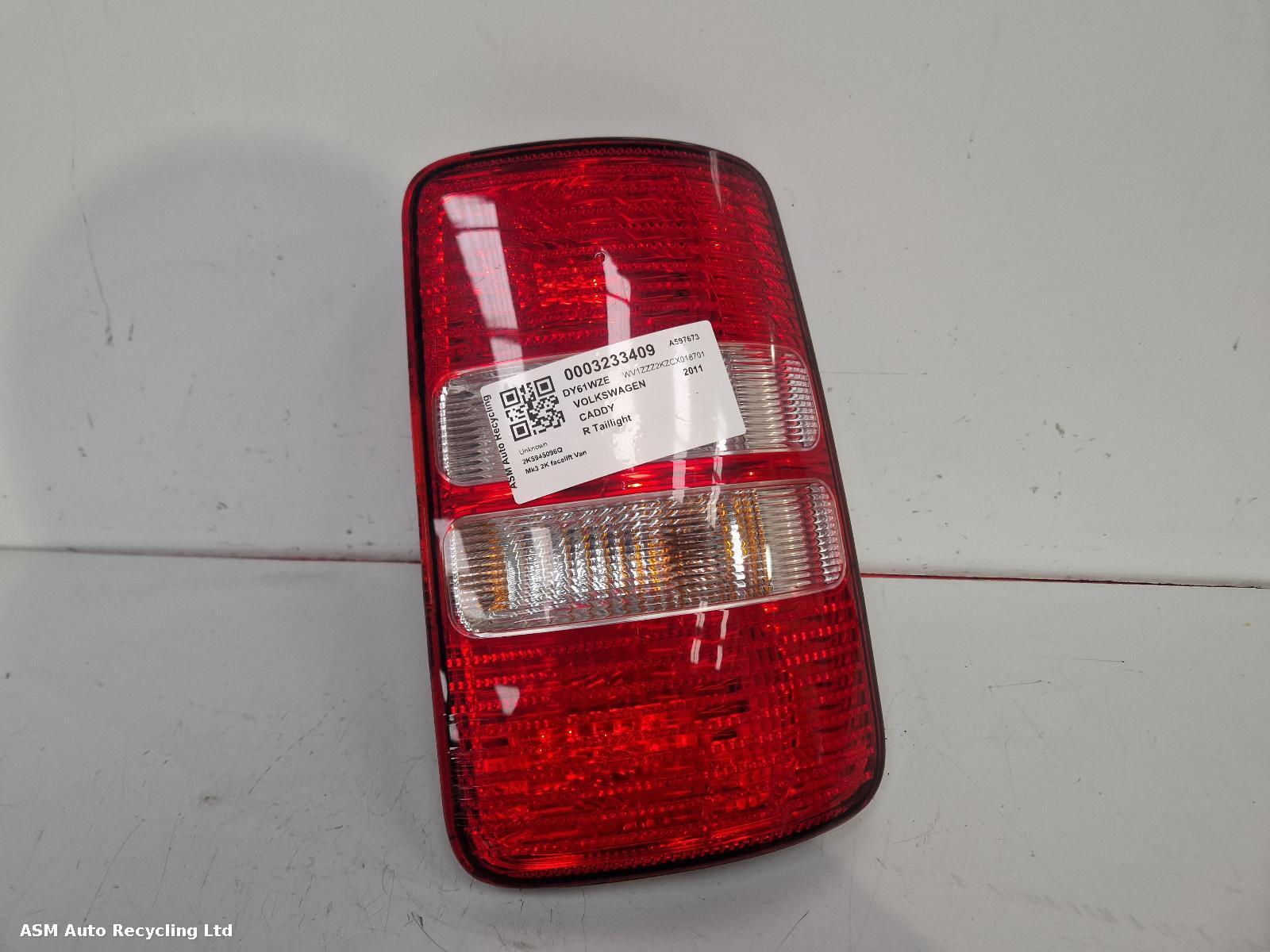 View Auto part R Taillight Volkswagen Caddy 2011