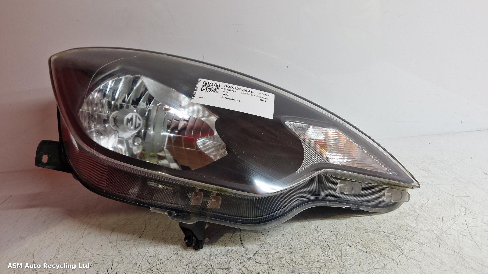 View Auto part R Headlamp Mg Mg3 2016