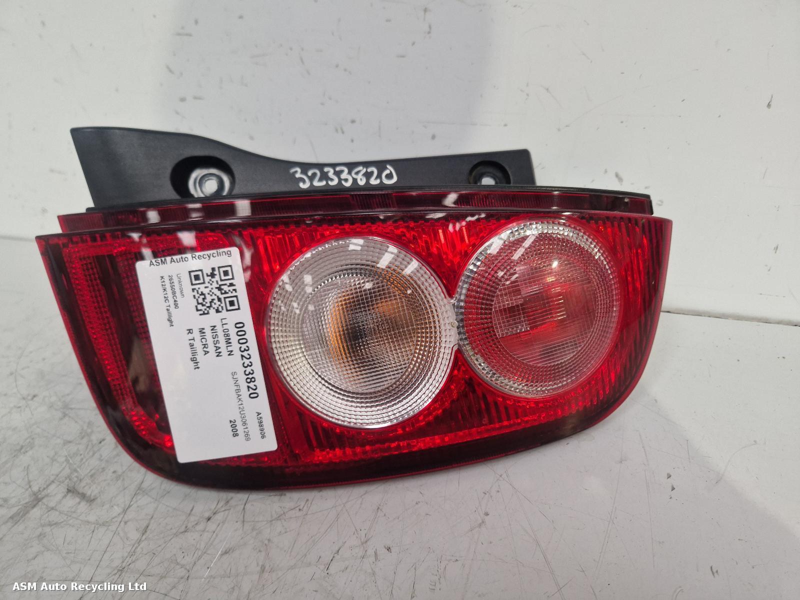 View Auto part R Taillight Nissan Micra 2008