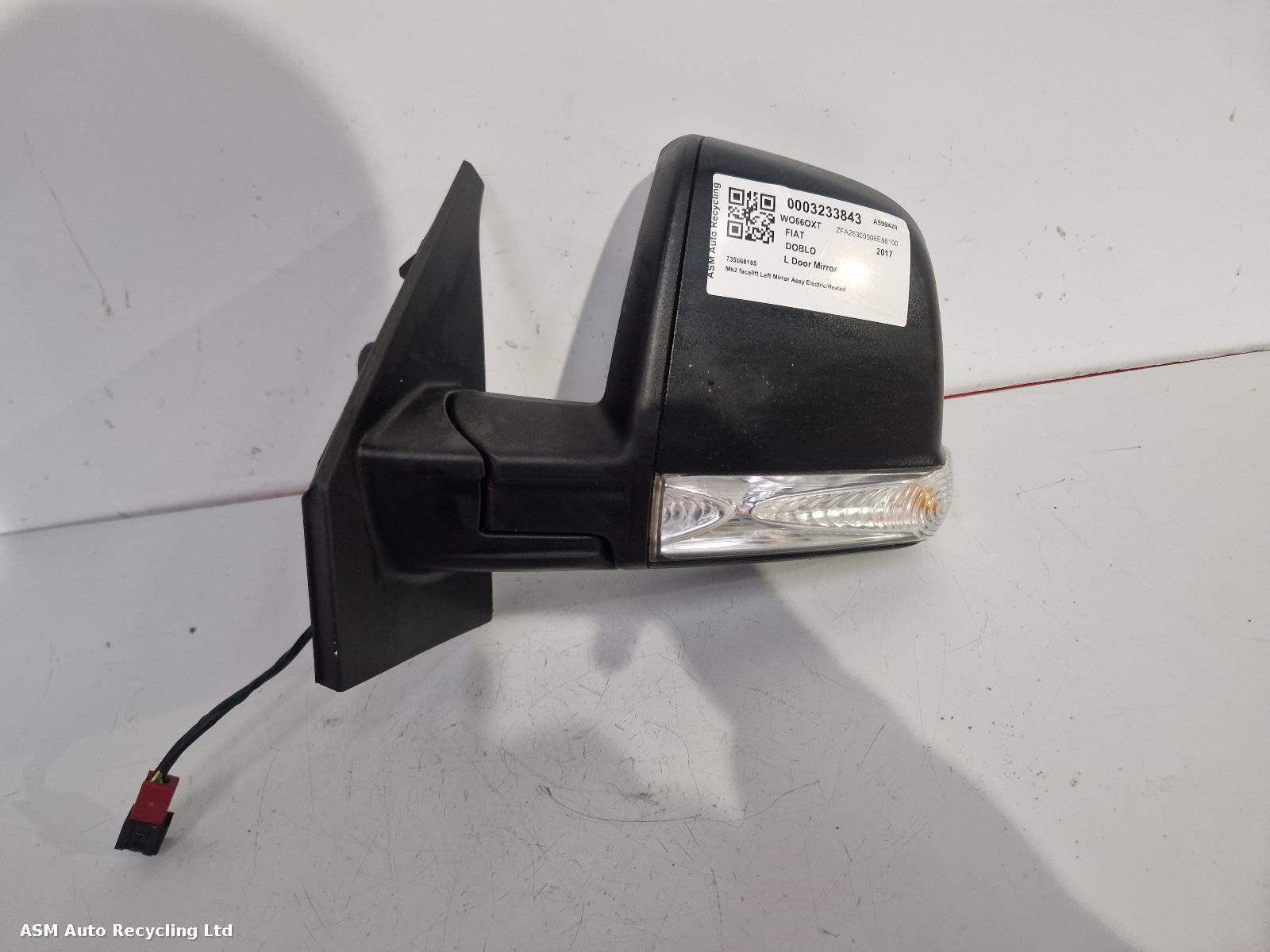View Auto part L Door Mirror Fiat Doblo 2017
