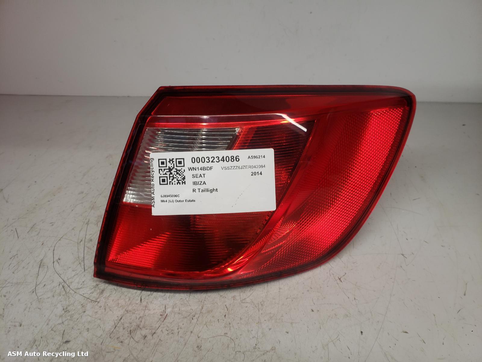 View Auto part R Taillight Seat Ibiza 2014