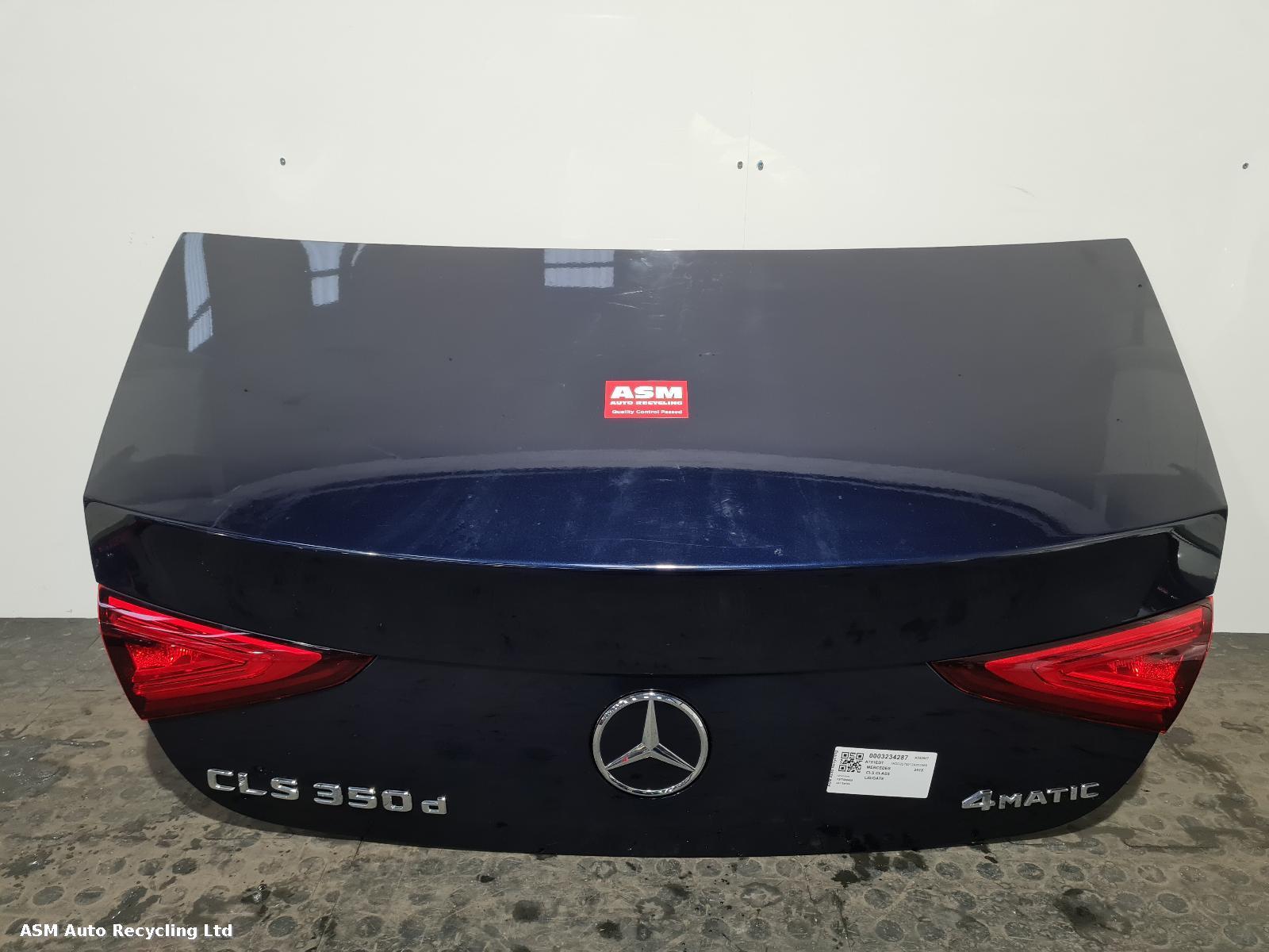 View Auto part Bootlid/Tailgate Mercedes Cls Class 2018