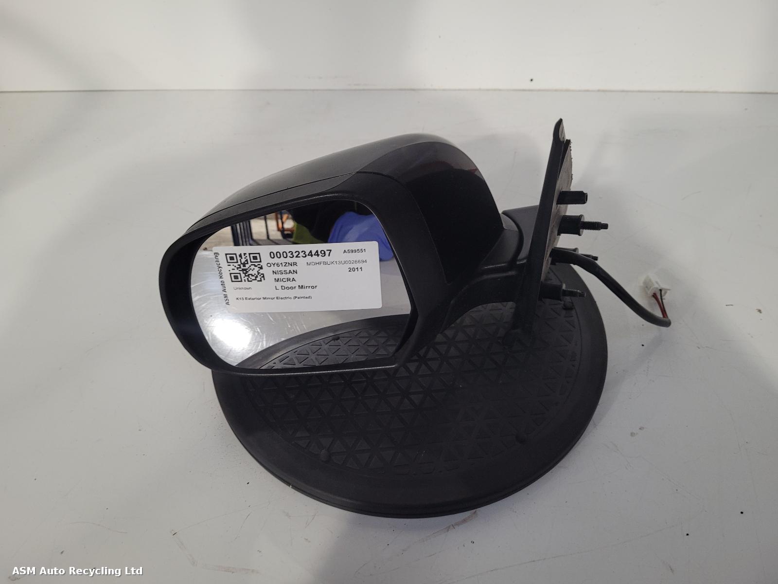 View Auto part L Door Mirror Nissan Micra 2011