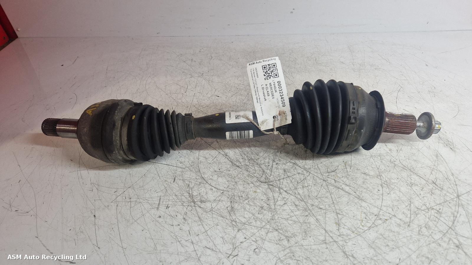 View Auto part Left Driveshaft Mercedes A Class 2015