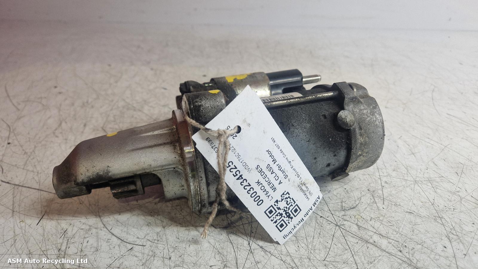 View Auto part Starter Motor Mercedes A Class 2015