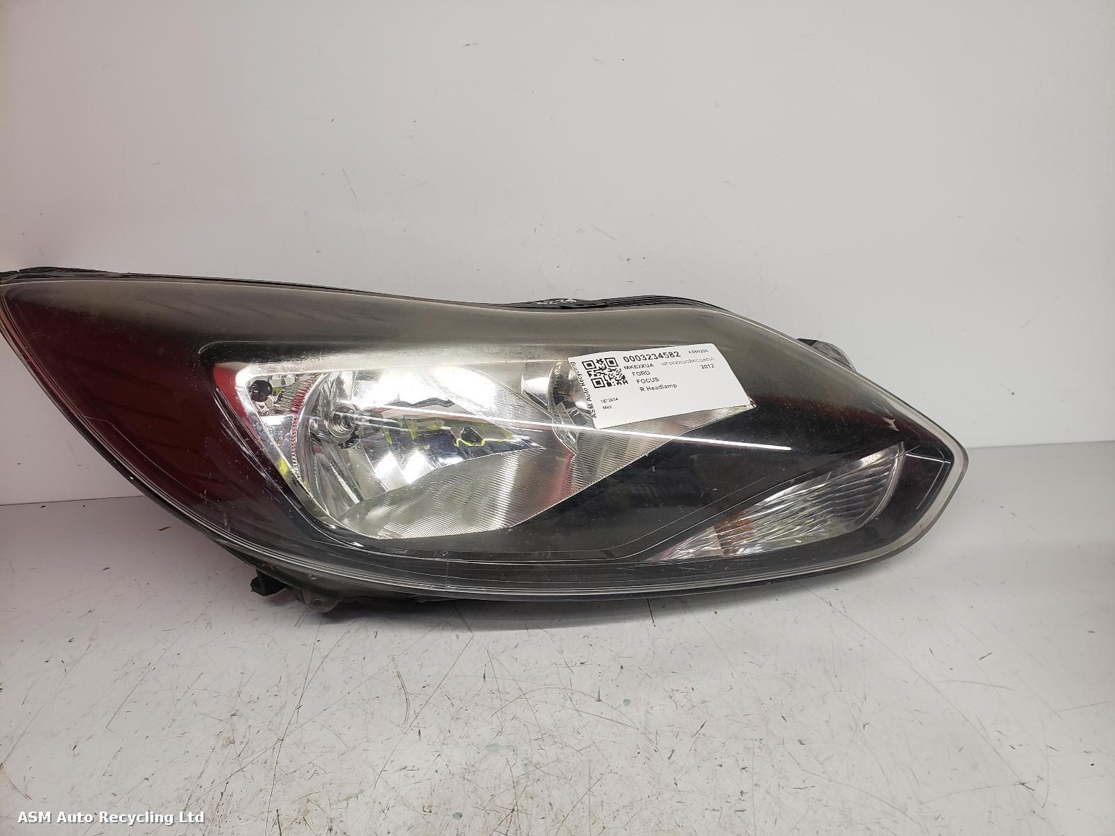 View Auto part R Headlamp Ford Focus 2012