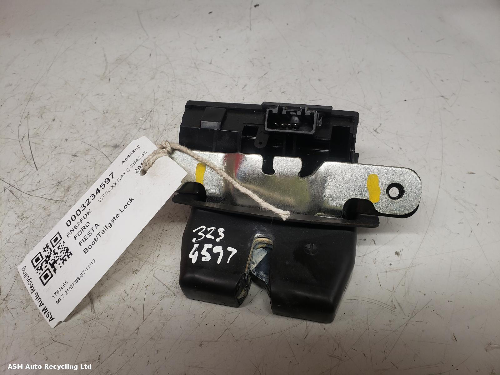 View Auto part Bootlid/Tailgate Lock Ford Fiesta 2012