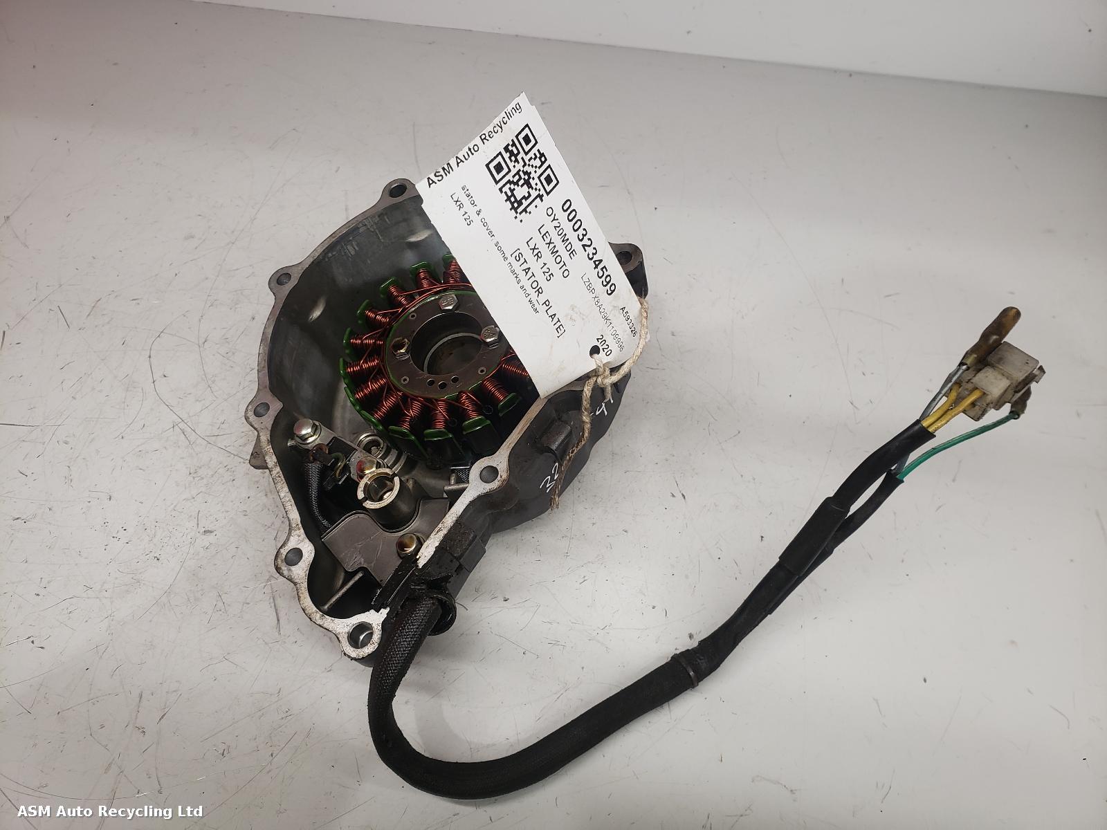 View Auto part Stator Plate Lexmoto Lxr 125 2020
