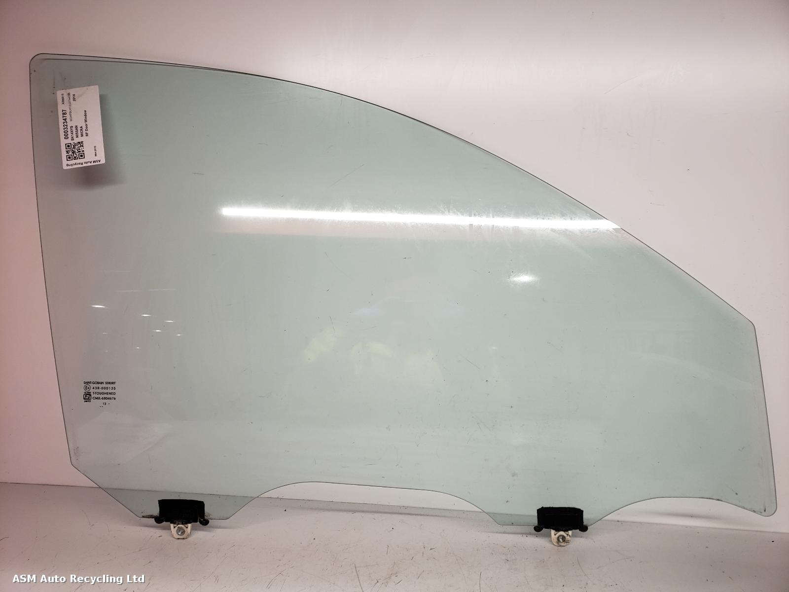 View Auto part RF Door Window Nissan Micra 2014