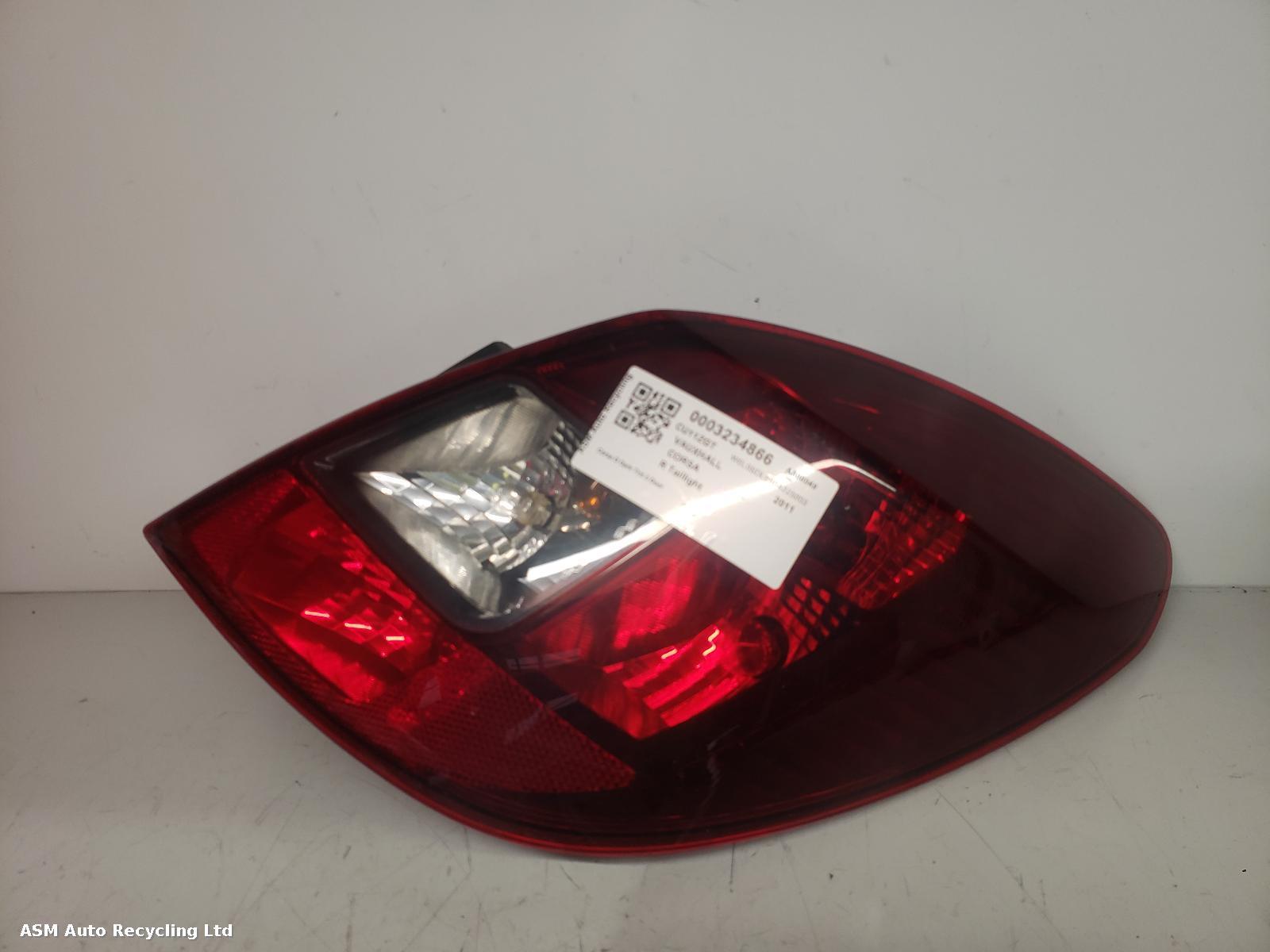 View Auto part R Taillight Vauxhall Corsa 2011