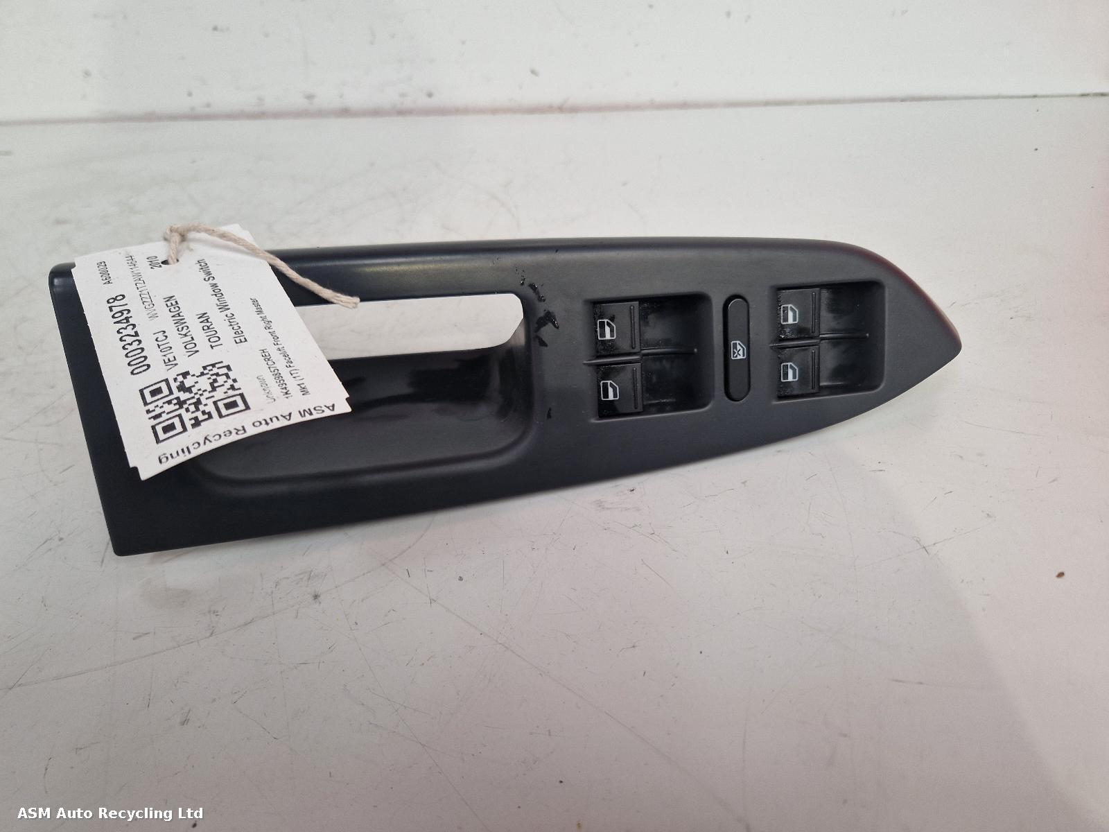 View Auto part Elect. Window Switch Volkswagen Touran 2010