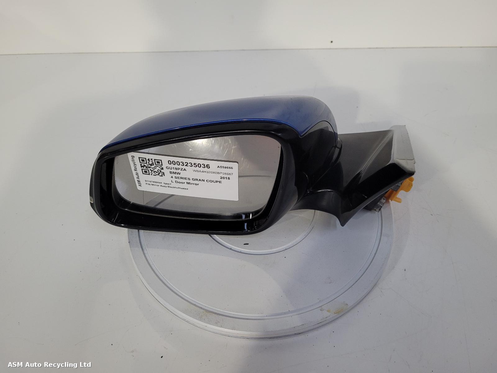 View Auto part L Door Mirror Bmw 4 Series Gran Coupe 2018