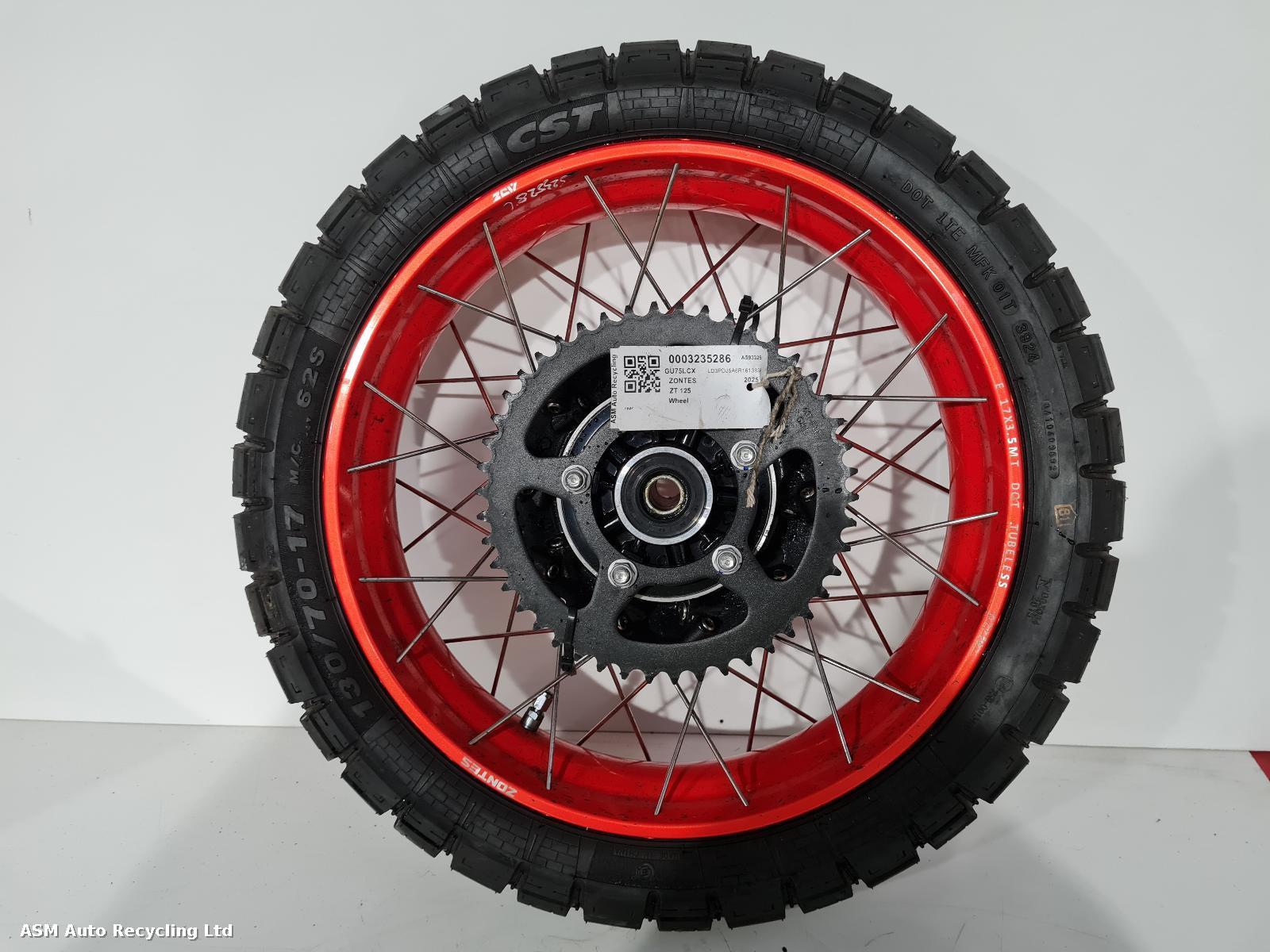 View Auto part Wheel Zontes Zt 125 2025