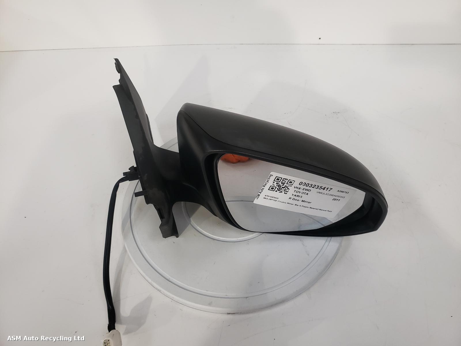 View Auto part R Door Mirror Toyota Yaris 2011