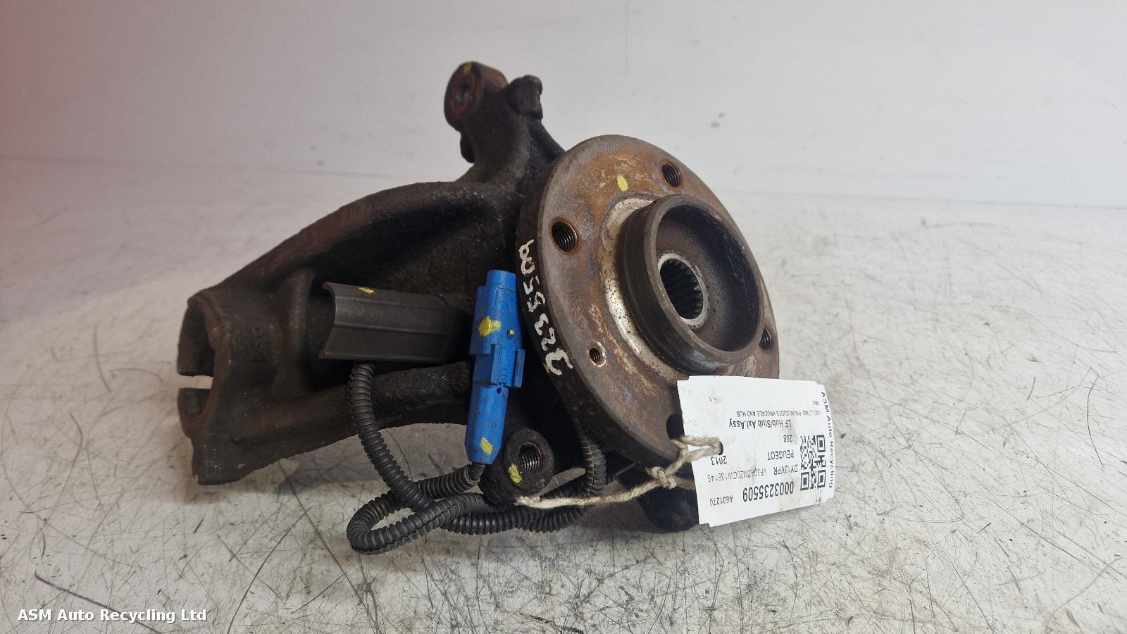 View Auto part LF Hub/Stub Axle Assembly Peugeot 208 2013
