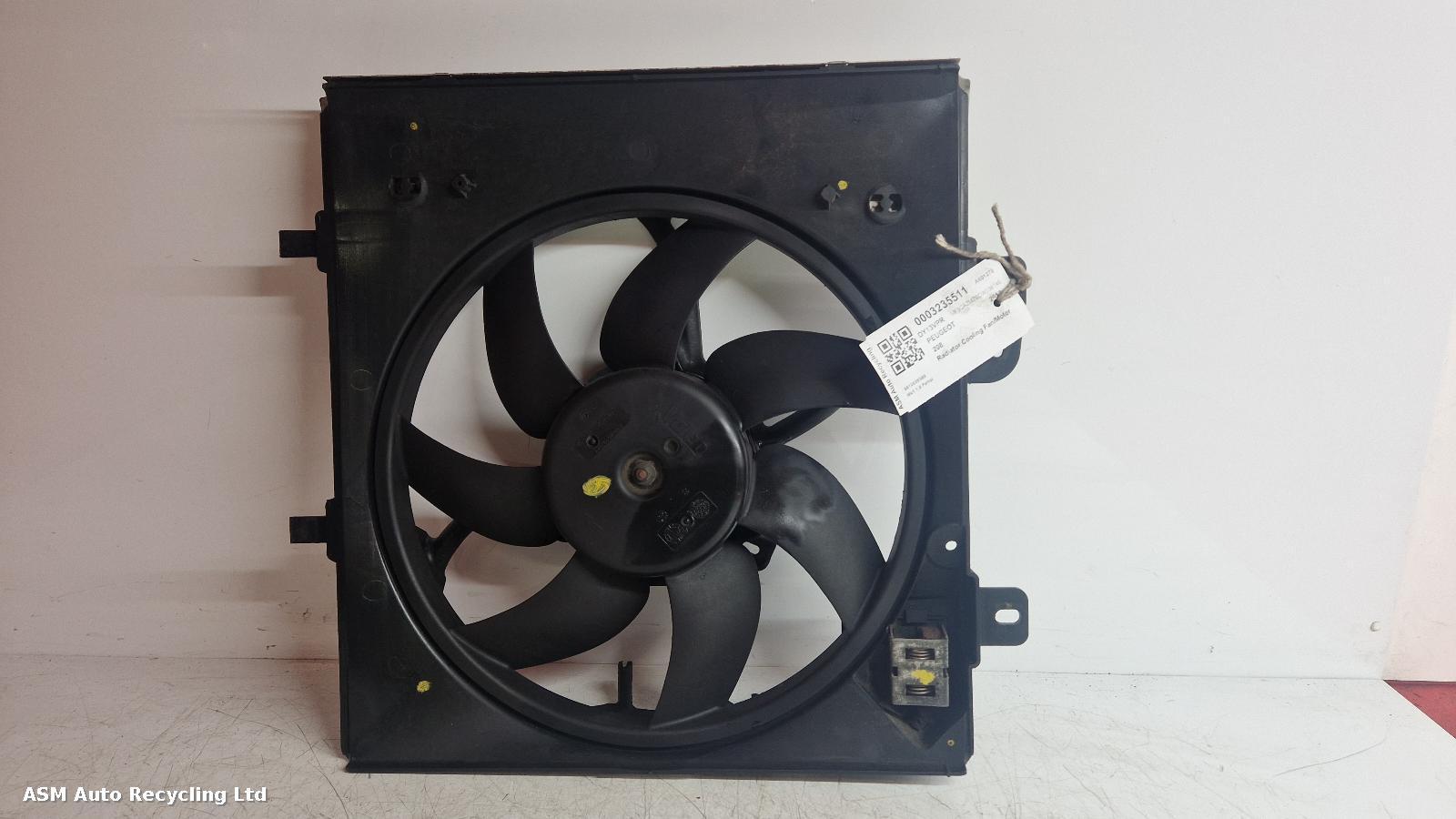 View Auto part Engine Cooling Motor Peugeot 208 2013