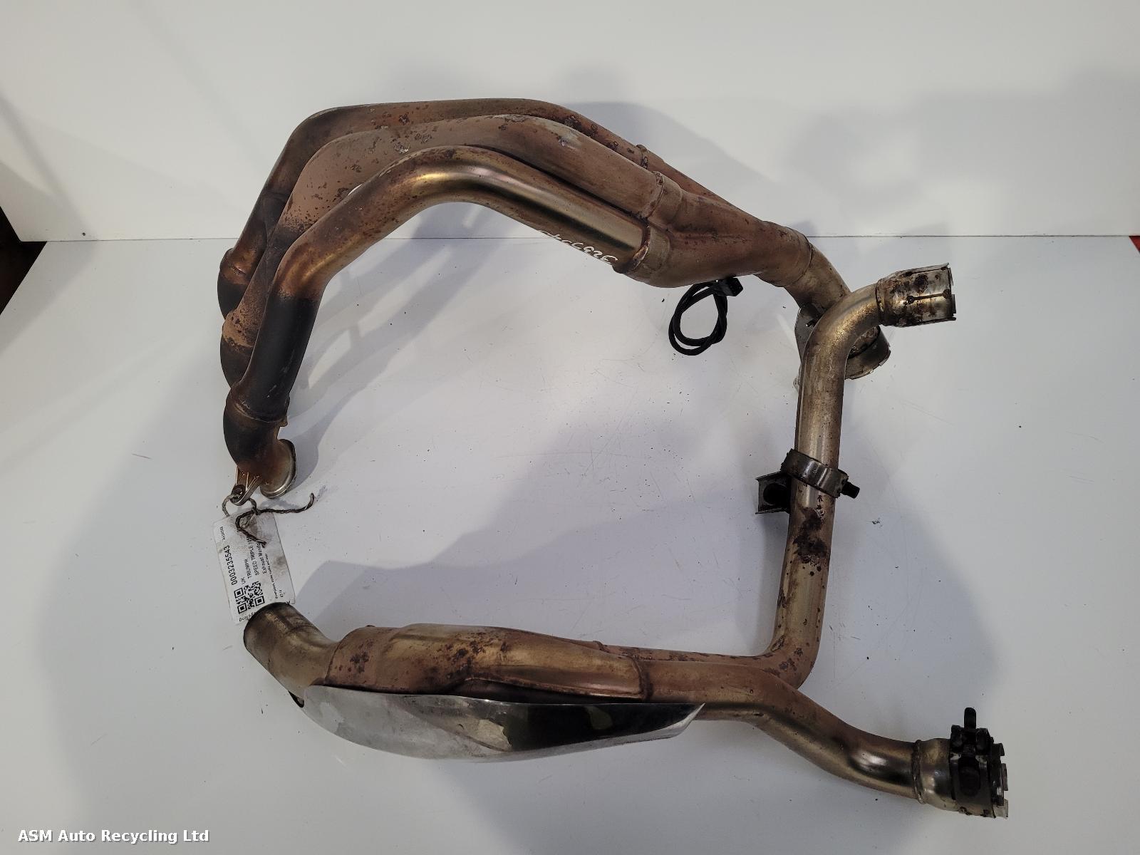 View Auto part Exhaust Manifold Triumph Speed Triple 1050 2010