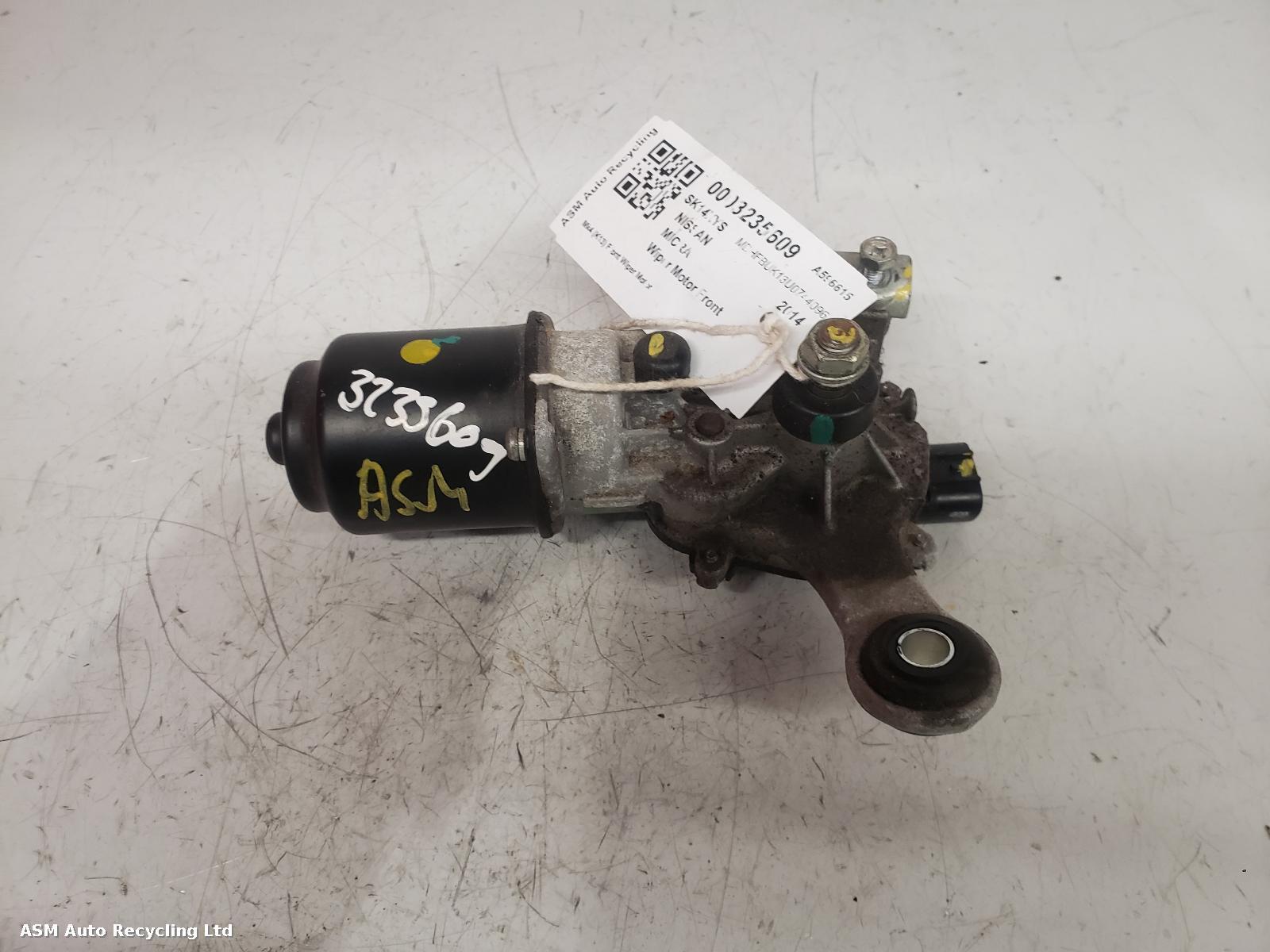 View Auto part Wiper Motor Front Nissan Micra 2014