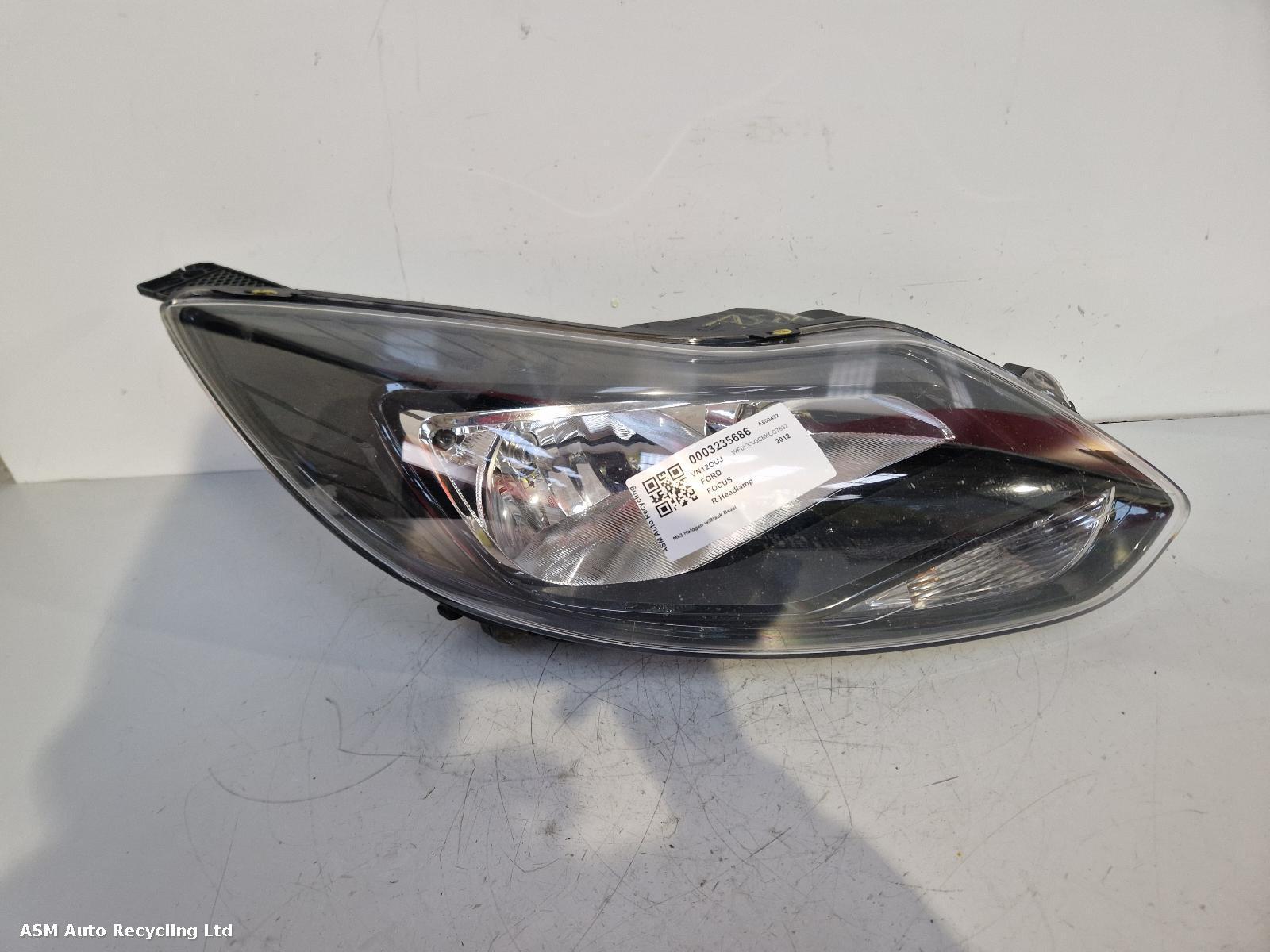 View Auto part R Headlamp Ford Focus 2012