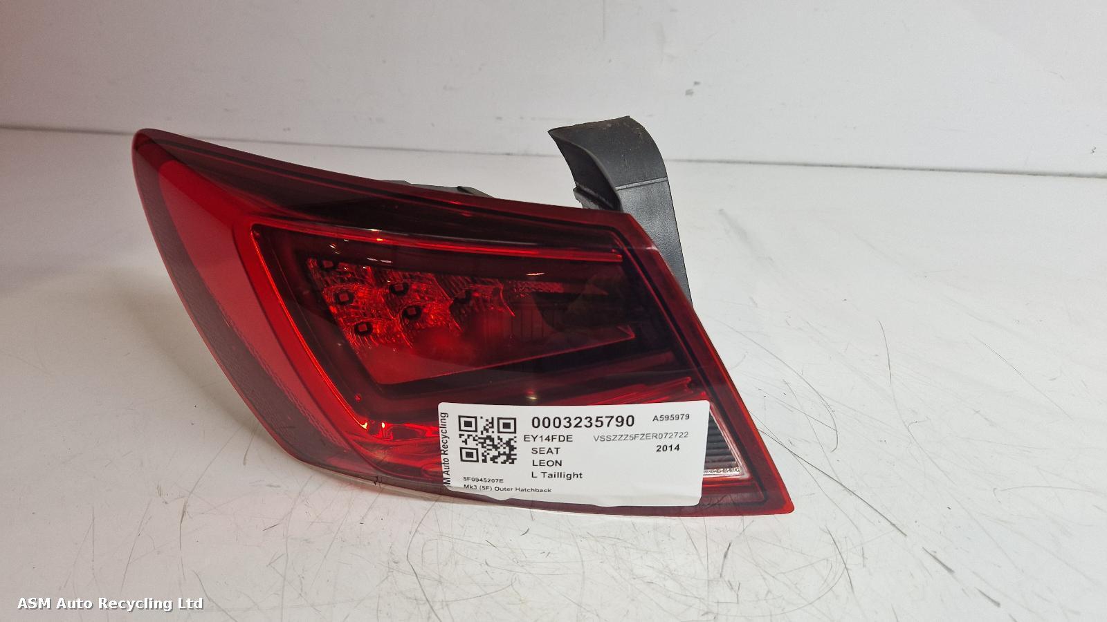 View Auto part L Taillight Seat Leon 2014