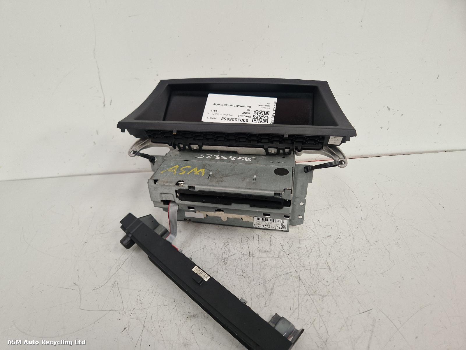 View Auto part Radio Display Bmw X6 2012