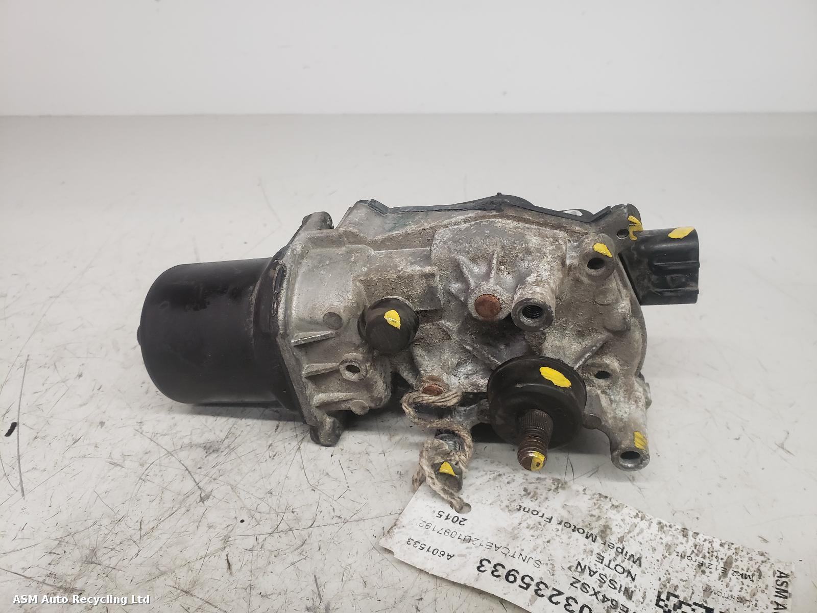 View Auto part Wiper Motor Front Nissan Note 2015