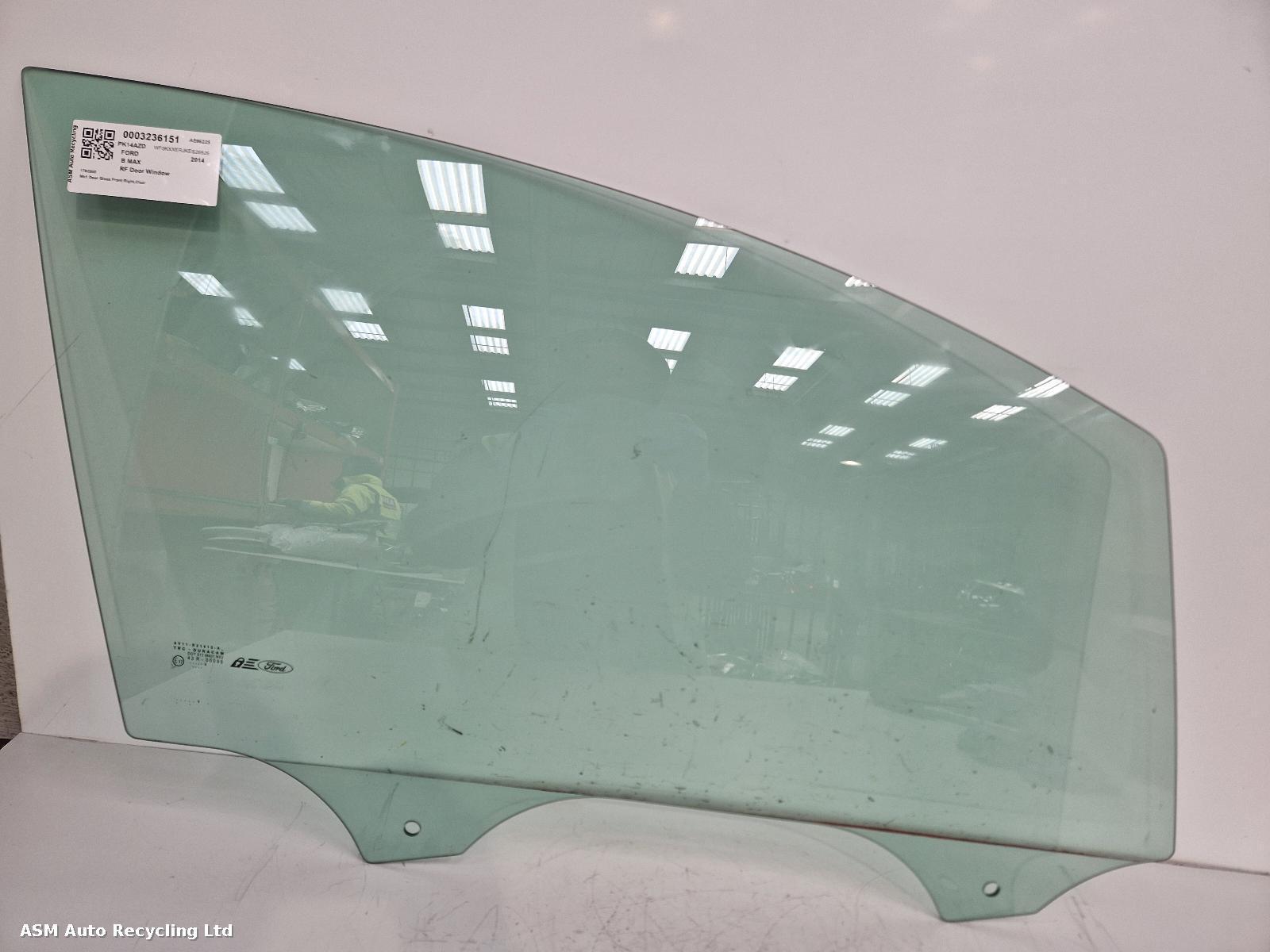 View Auto part RF Door Window Ford B Max 2014