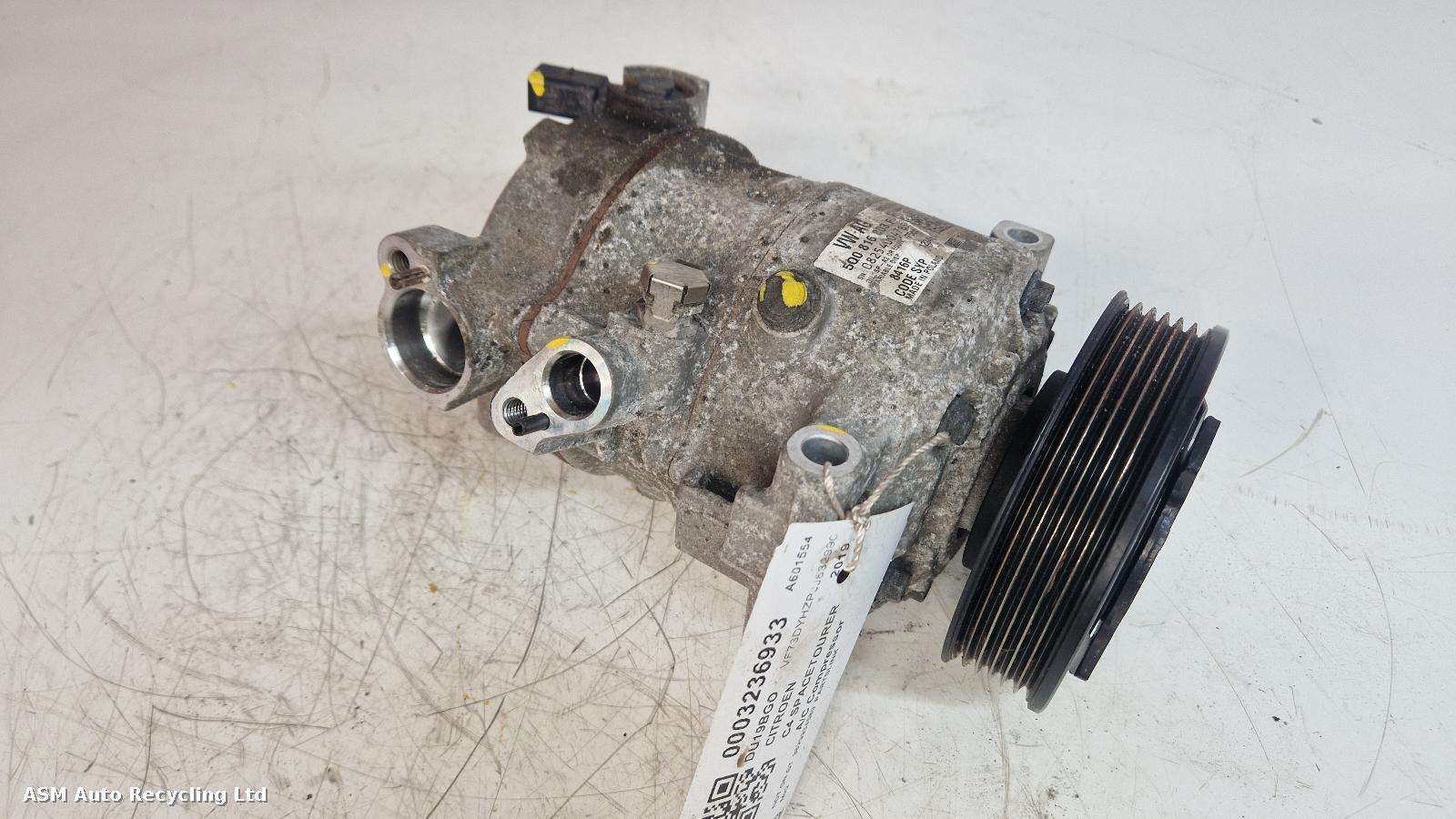 View Auto part Compressor Citroen C4 Spacetourer 2019