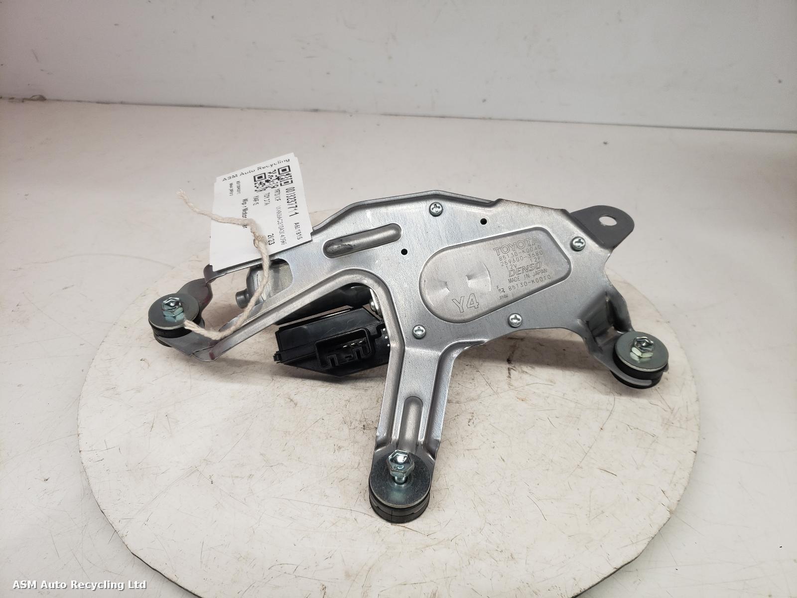 View Auto part Wiper Motor Rear Toyota Yaris 2023