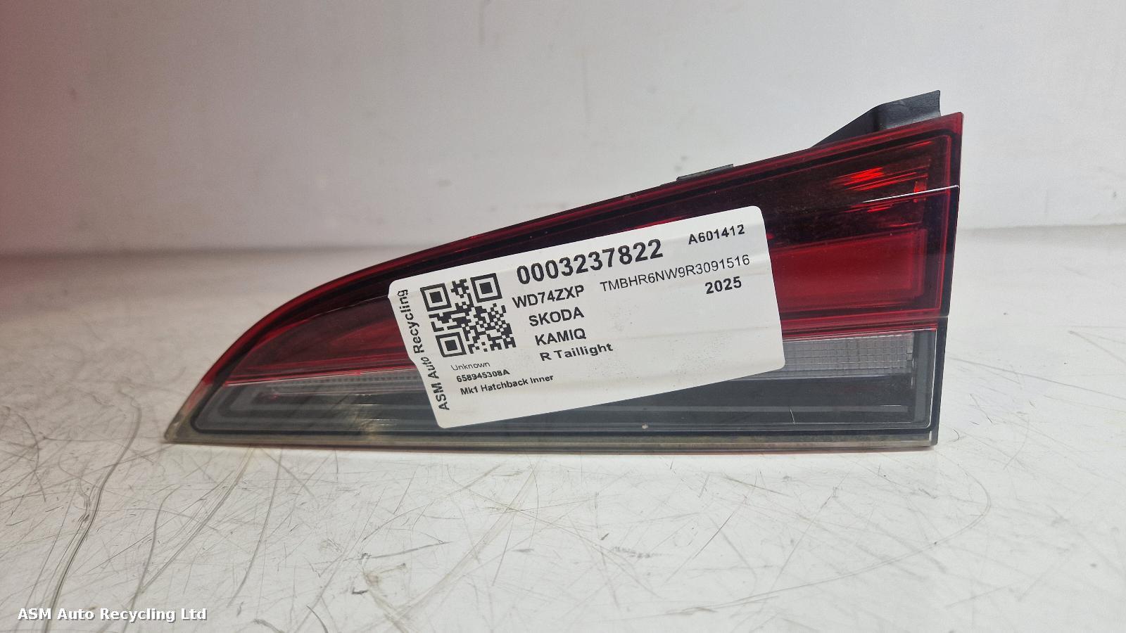 View Auto part R Taillight Skoda Kamiq 2025