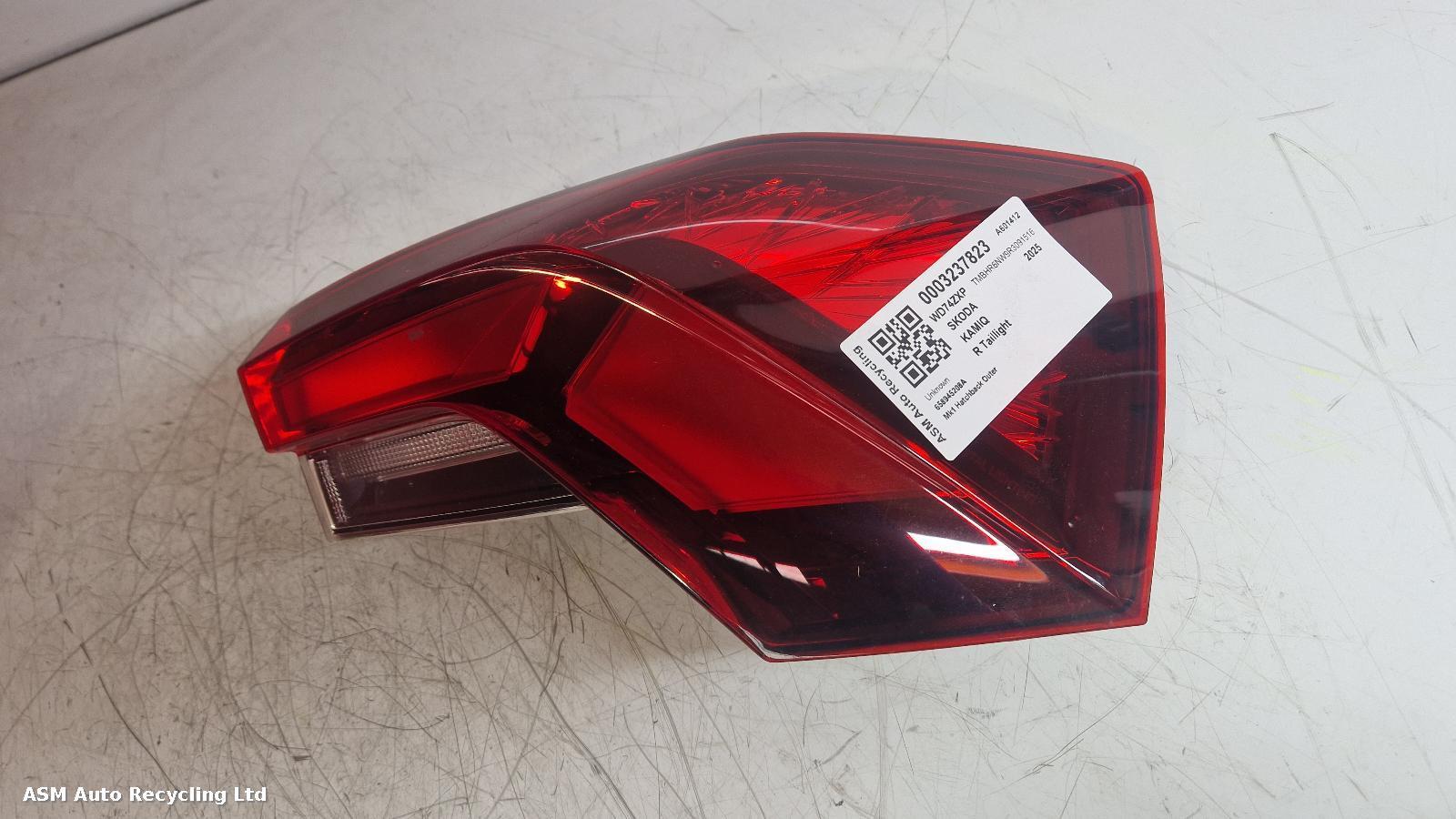 View Auto part R Taillight Skoda Kamiq 2025