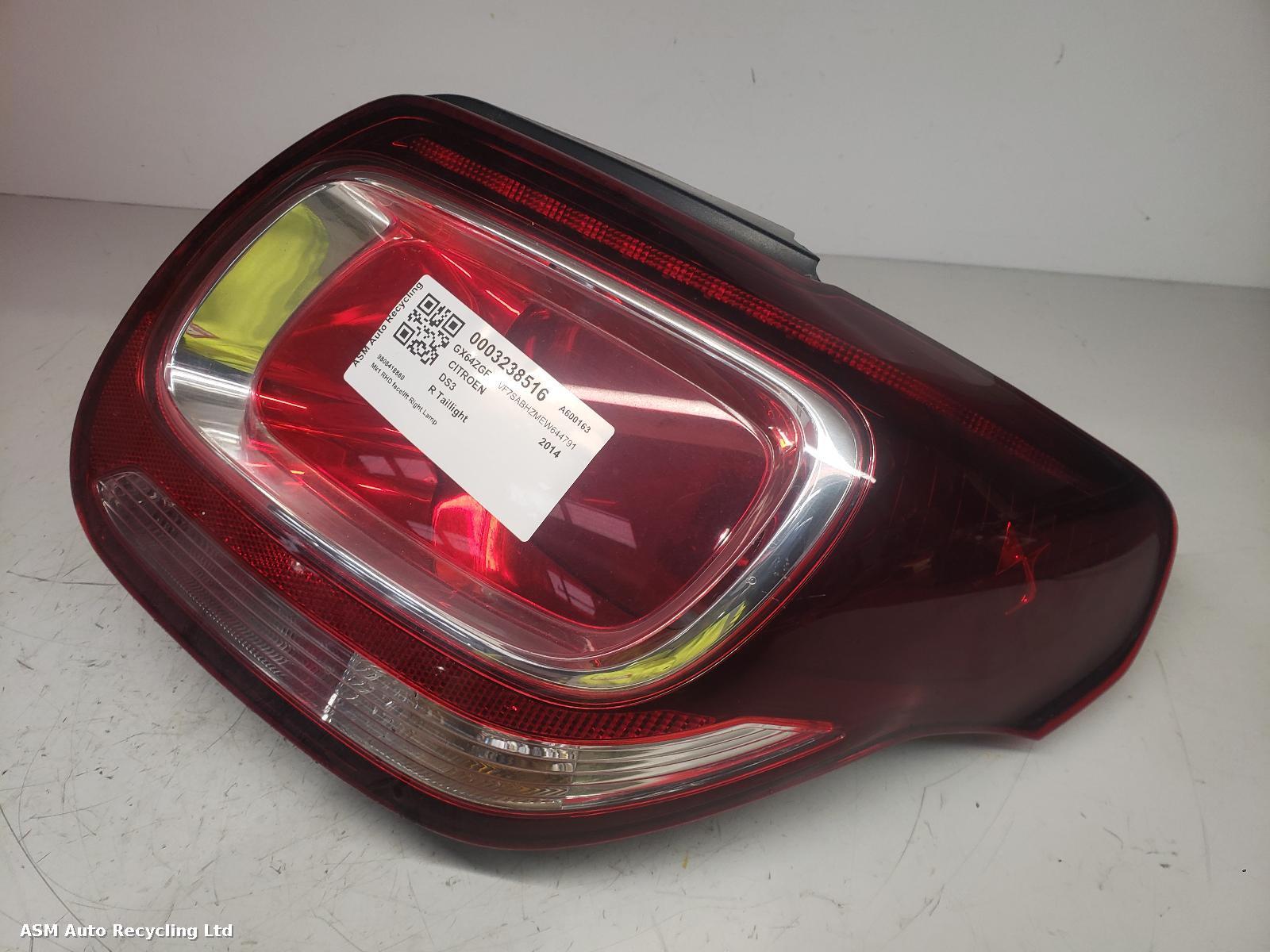 View Auto part R Taillight Citroen Ds3 2014
