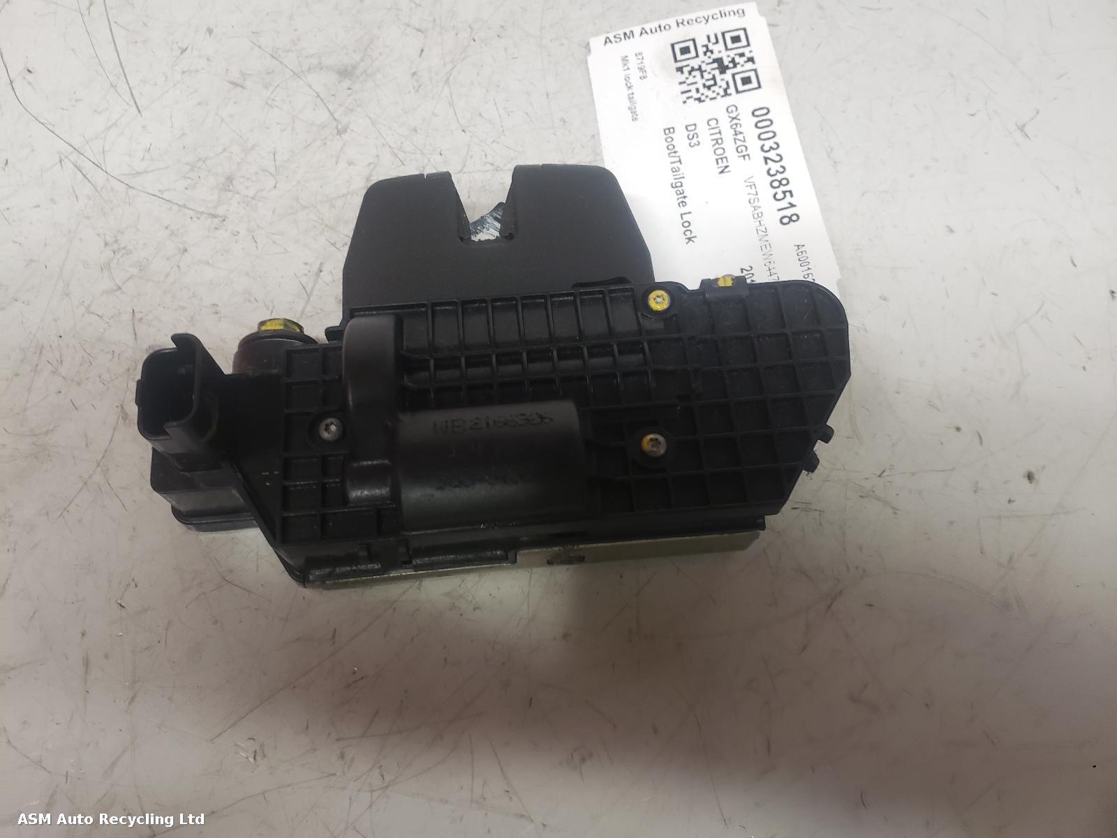 View Auto part Bootlid/Tailgate Lock Citroen Ds3 2014