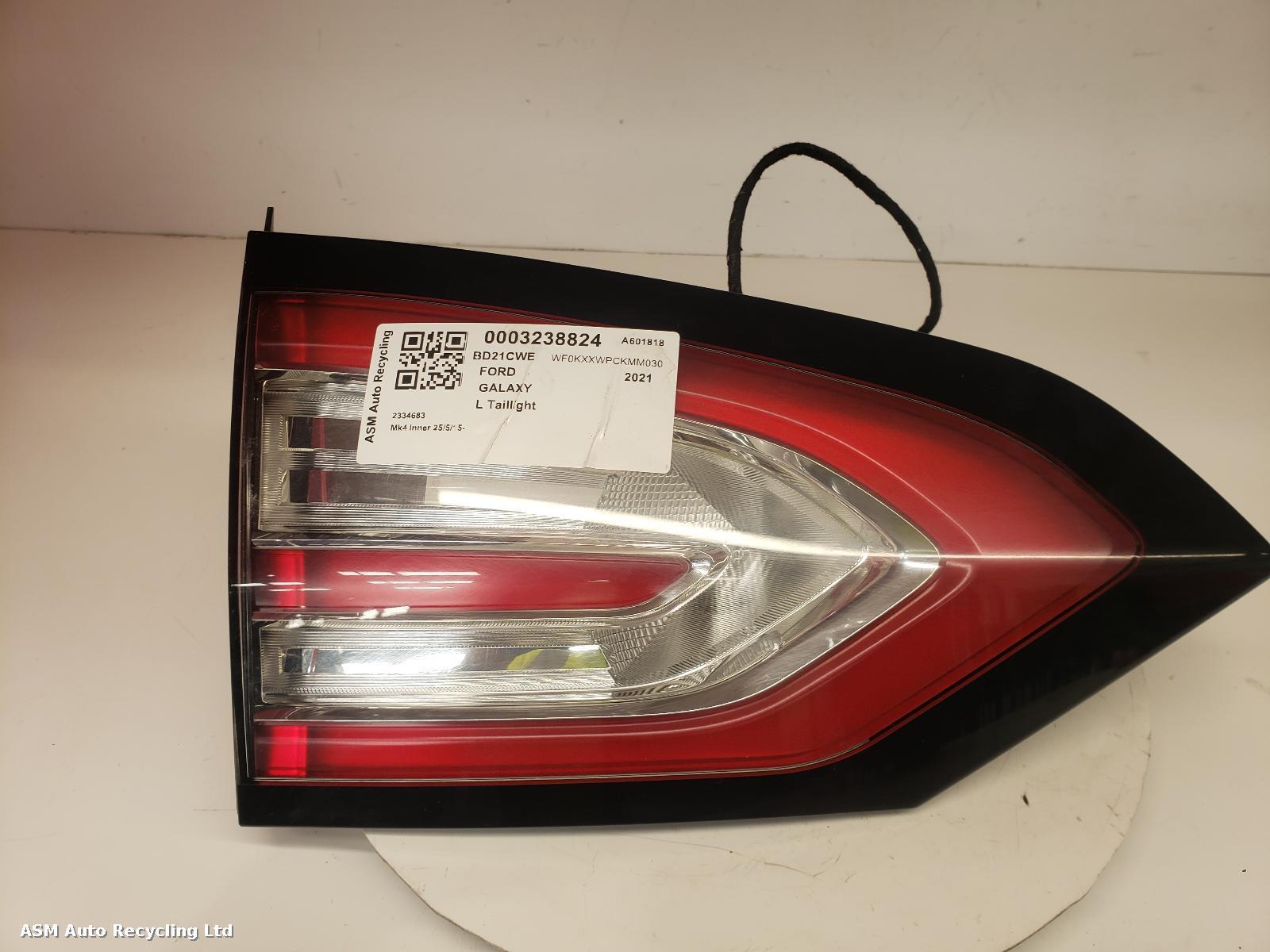 View Auto part L Taillight Ford Galaxy 2021