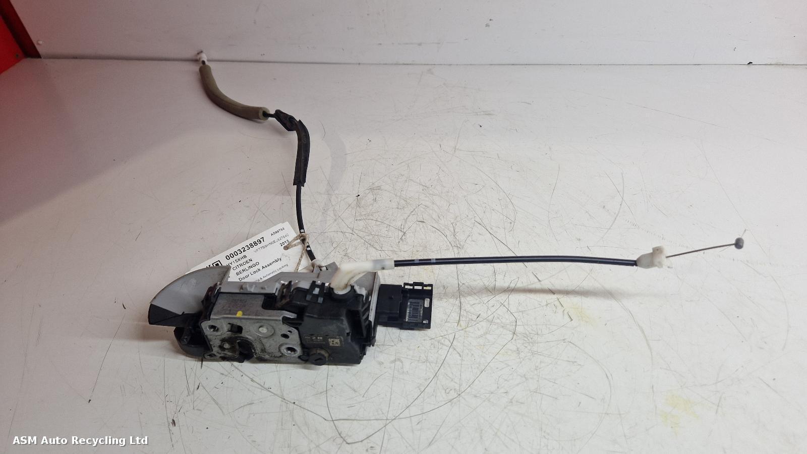 View Auto part Door Lock Assembly Citroen Berlingo 2015