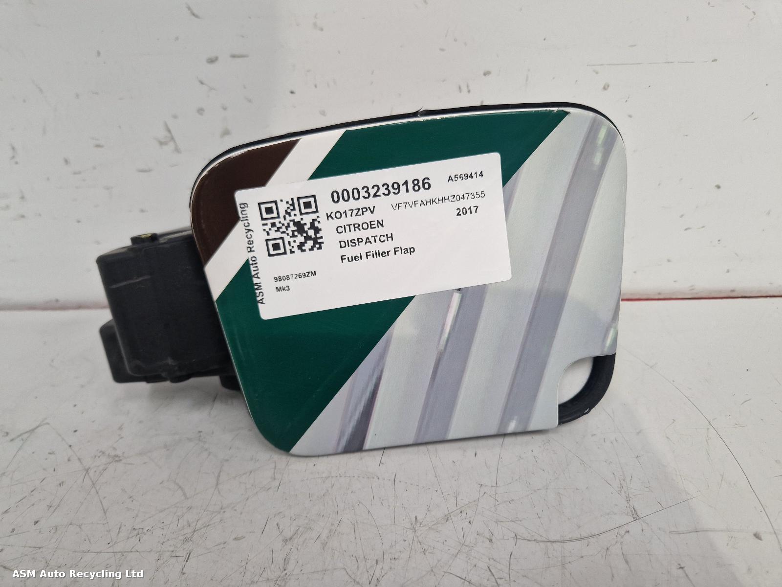 View Auto part Fuel Filler Flap Citroen Dispatch 2017