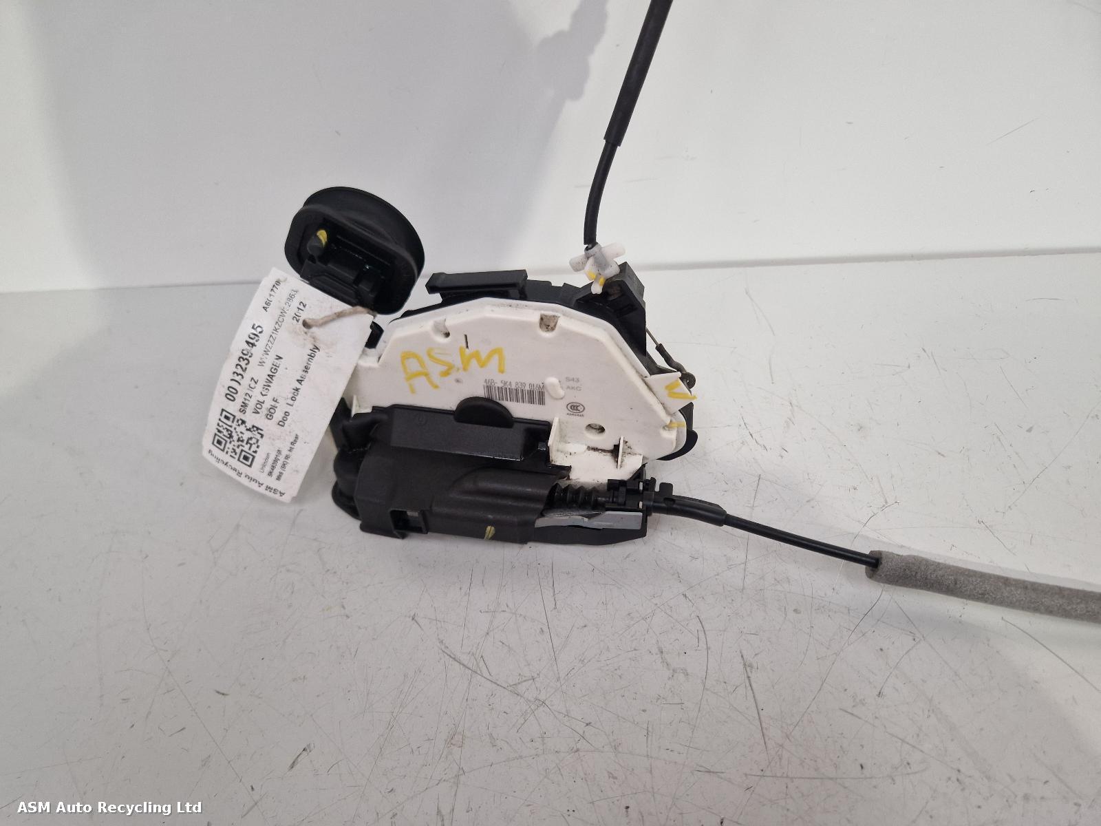 View Auto part Door Lock Assembly Volkswagen Golf 2012