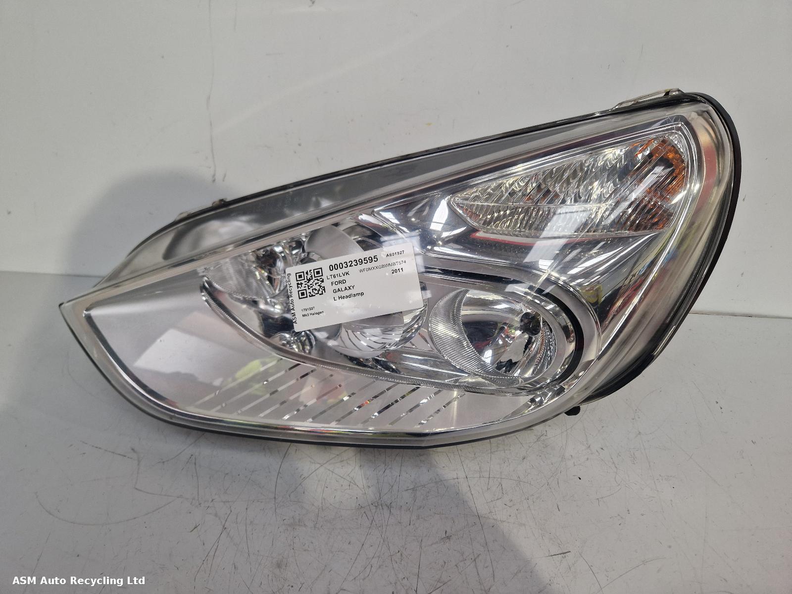 View Auto part L Headlamp Ford Galaxy 2011