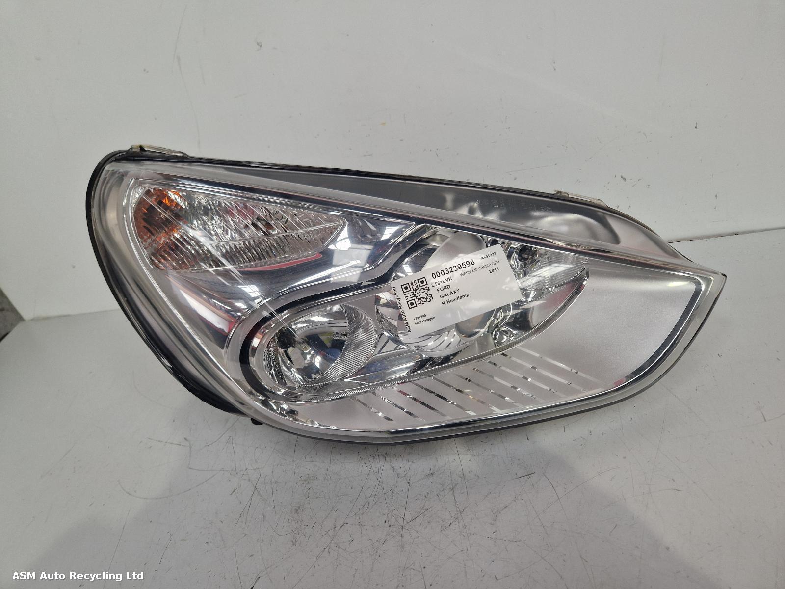 View Auto part R Headlamp Ford Galaxy 2011
