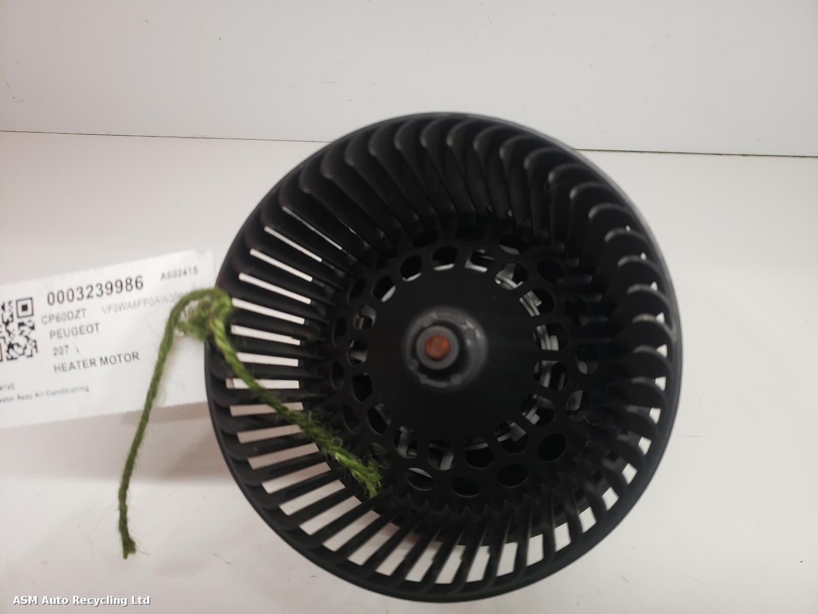 View Auto part Heater Motor/Assembly Peugeot 207 2010