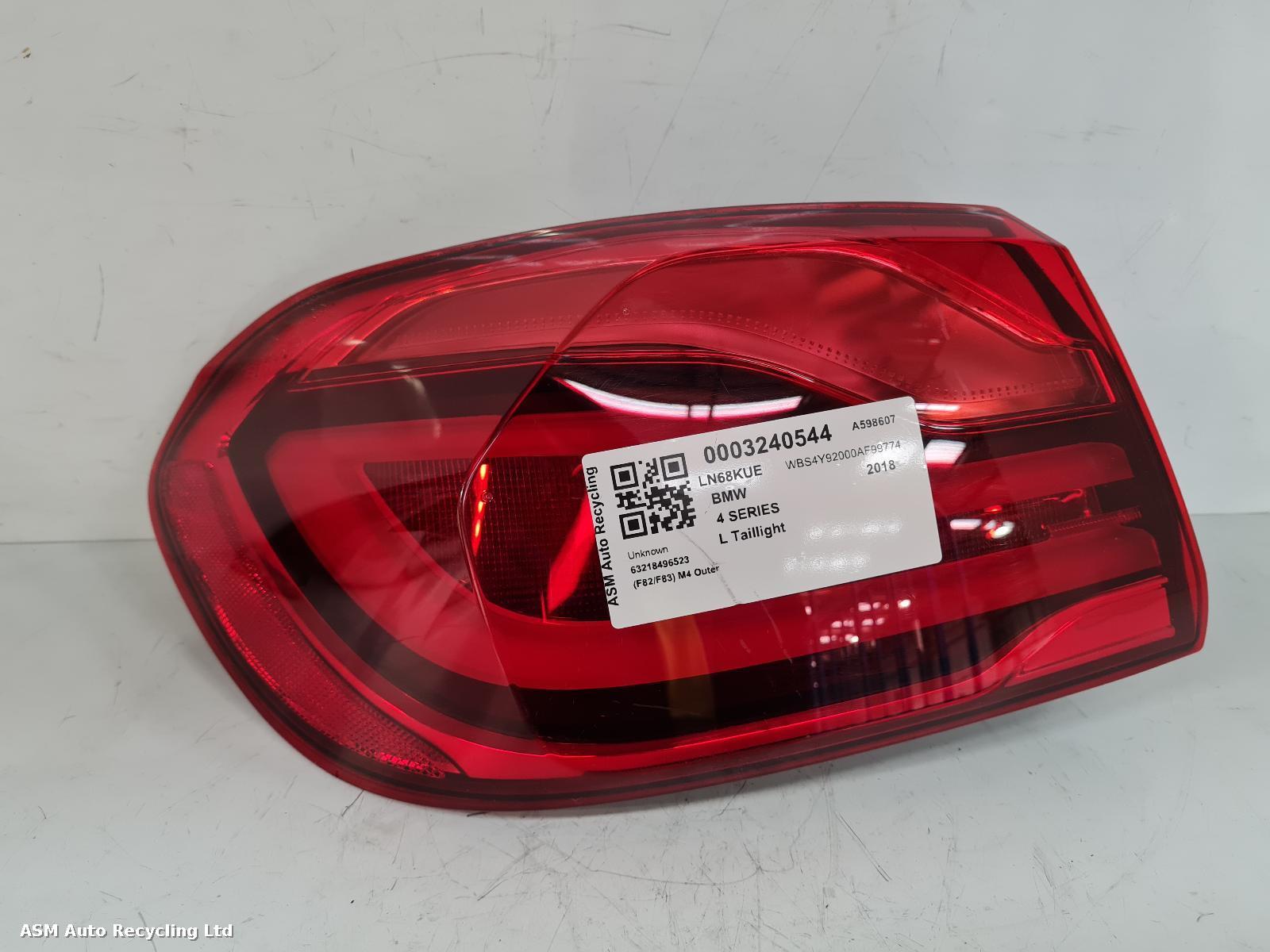 View Auto part L Taillight Bmw 4 Series 2018