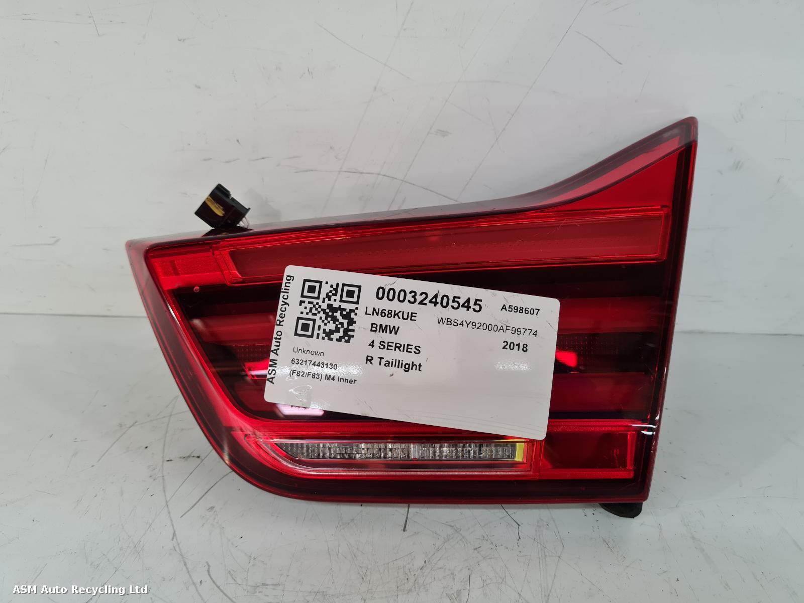 View Auto part R Taillight Bmw 4 Series 2018