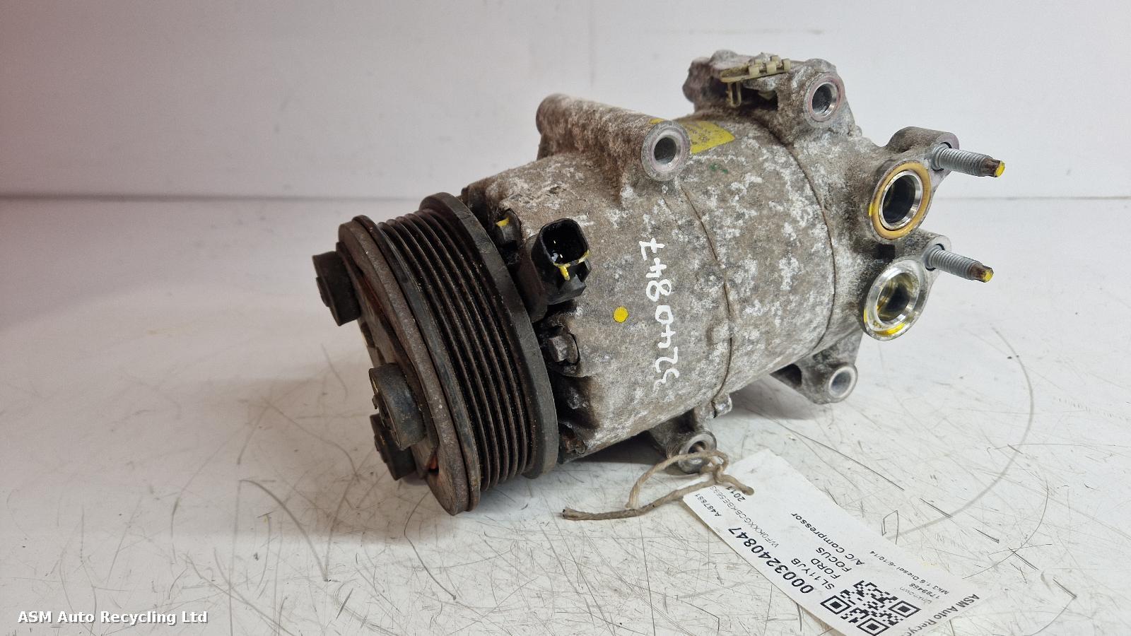 View Auto part Compressor Ford Focus 2011