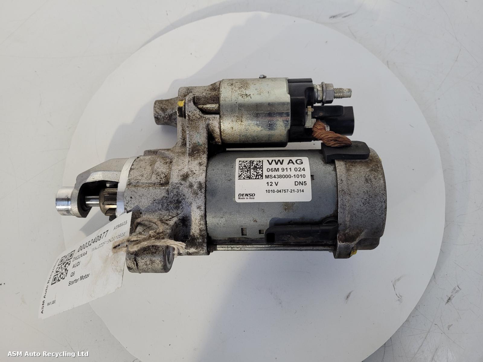 View Auto part Starter Motor Audi Q8 2022