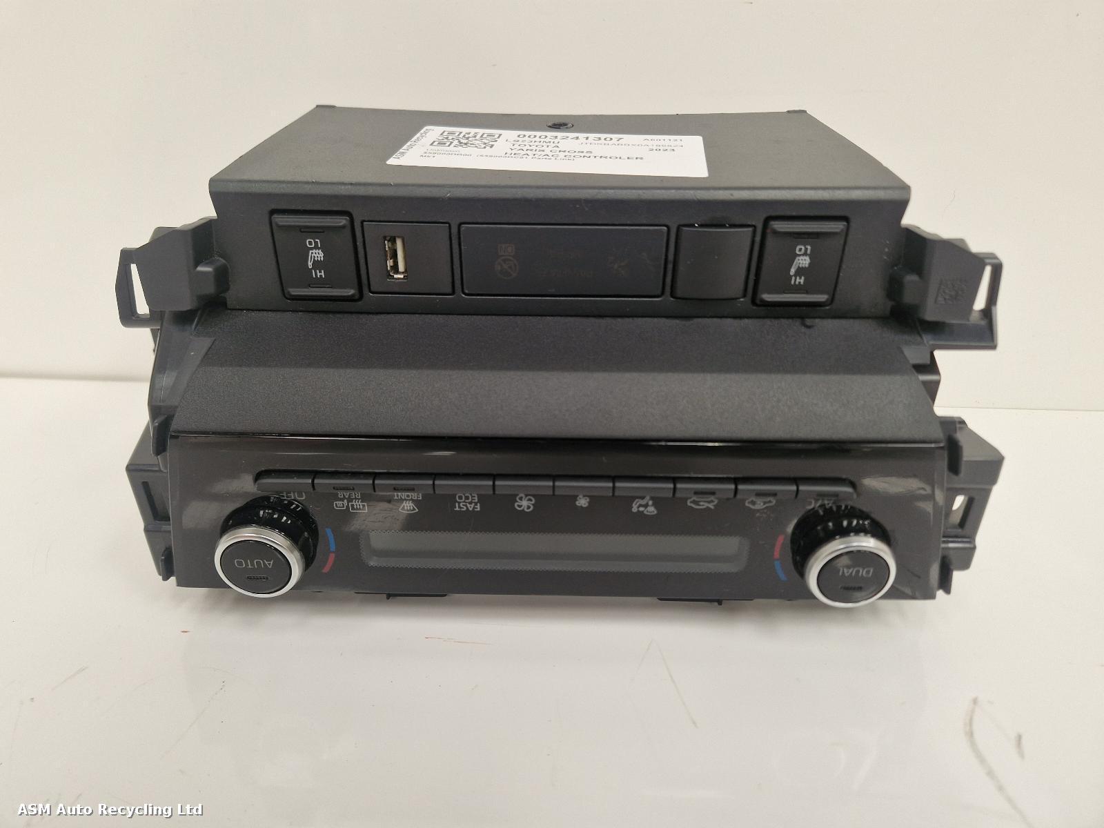 View Auto part Heater/AC Controller Toyota Yaris Cross 2023