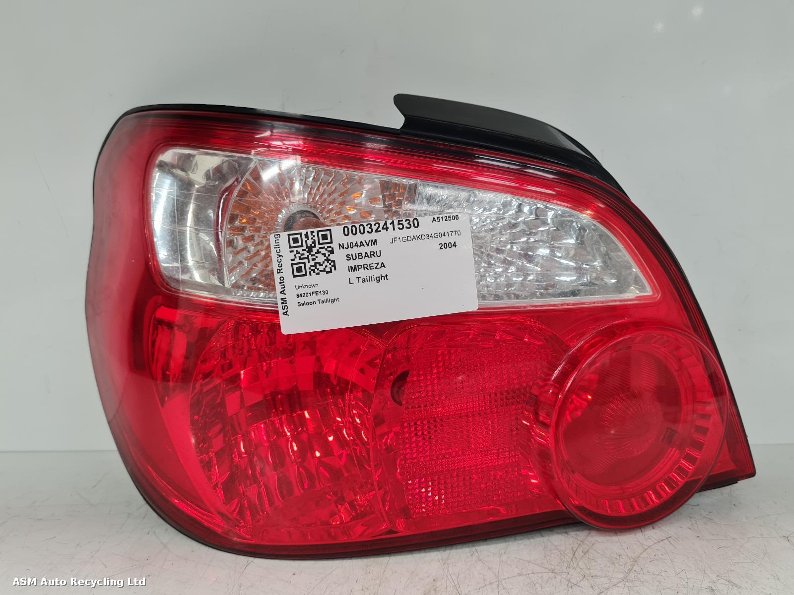 View Auto part L Taillight Subaru Impreza 2004