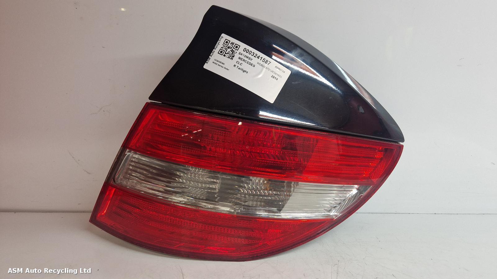 View Auto part R Taillight Mercedes Clc 2010
